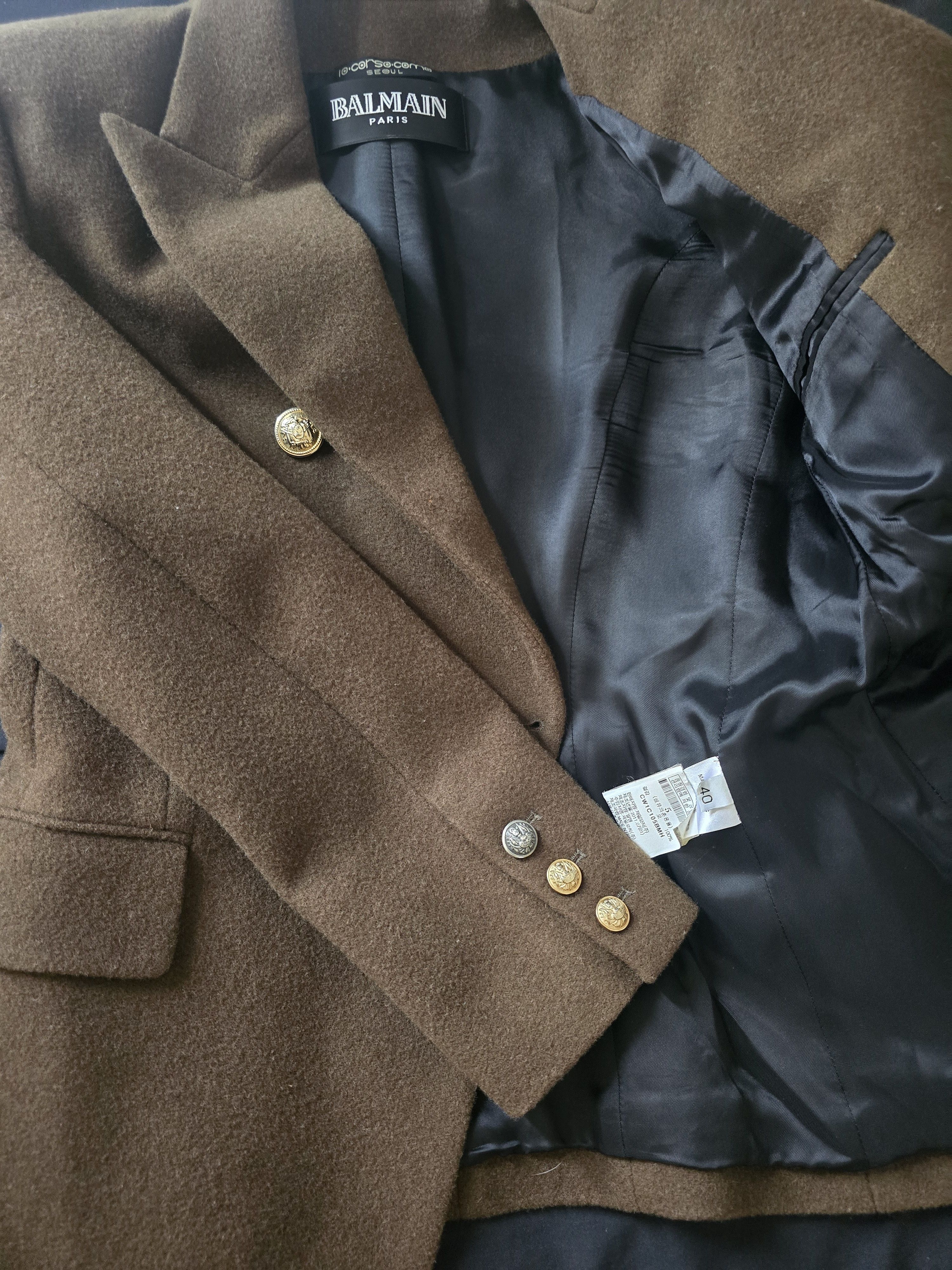 Balmain Balmain AW11 Wool Jacket Size US XXS / EU 40 - 5 Thumbnail