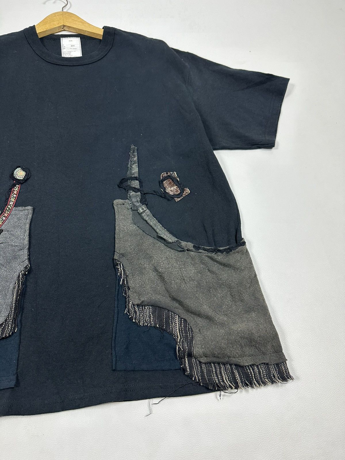 Japanese Brand Gilet Meguroku Tokyo Japan Reworked Tshirt from Champion Size US M / EU 48-50 / 2 - 3 Thumbnail