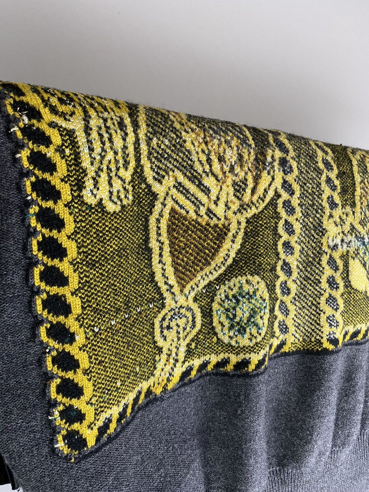 Designer × Escada Vintage Escada by Margaretha Ley Sweater FW 1991 Collection Size S / US 4 / IT 40 - 9 Thumbnail