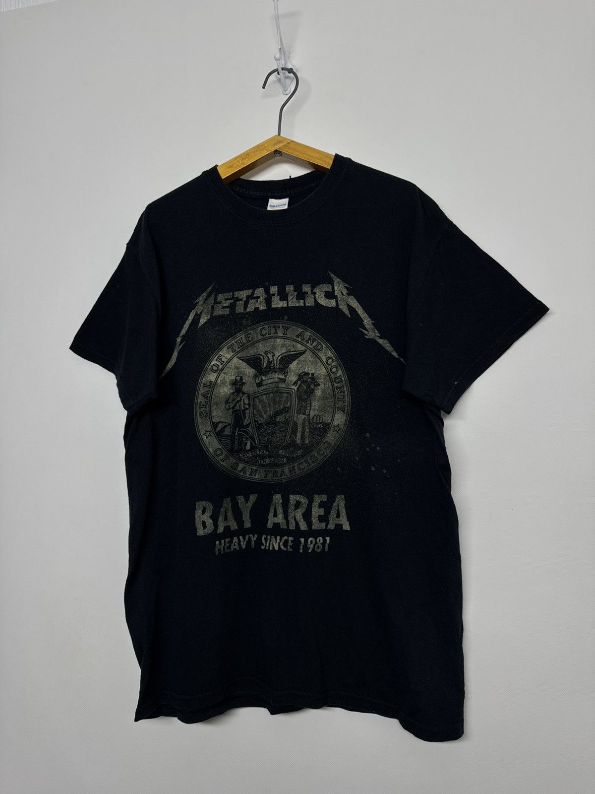 Gildan Vintage Y2K Metallica Skulls Dead Face Band Rock Size US M / EU 48-50 / 2 - 1 Thumbnail