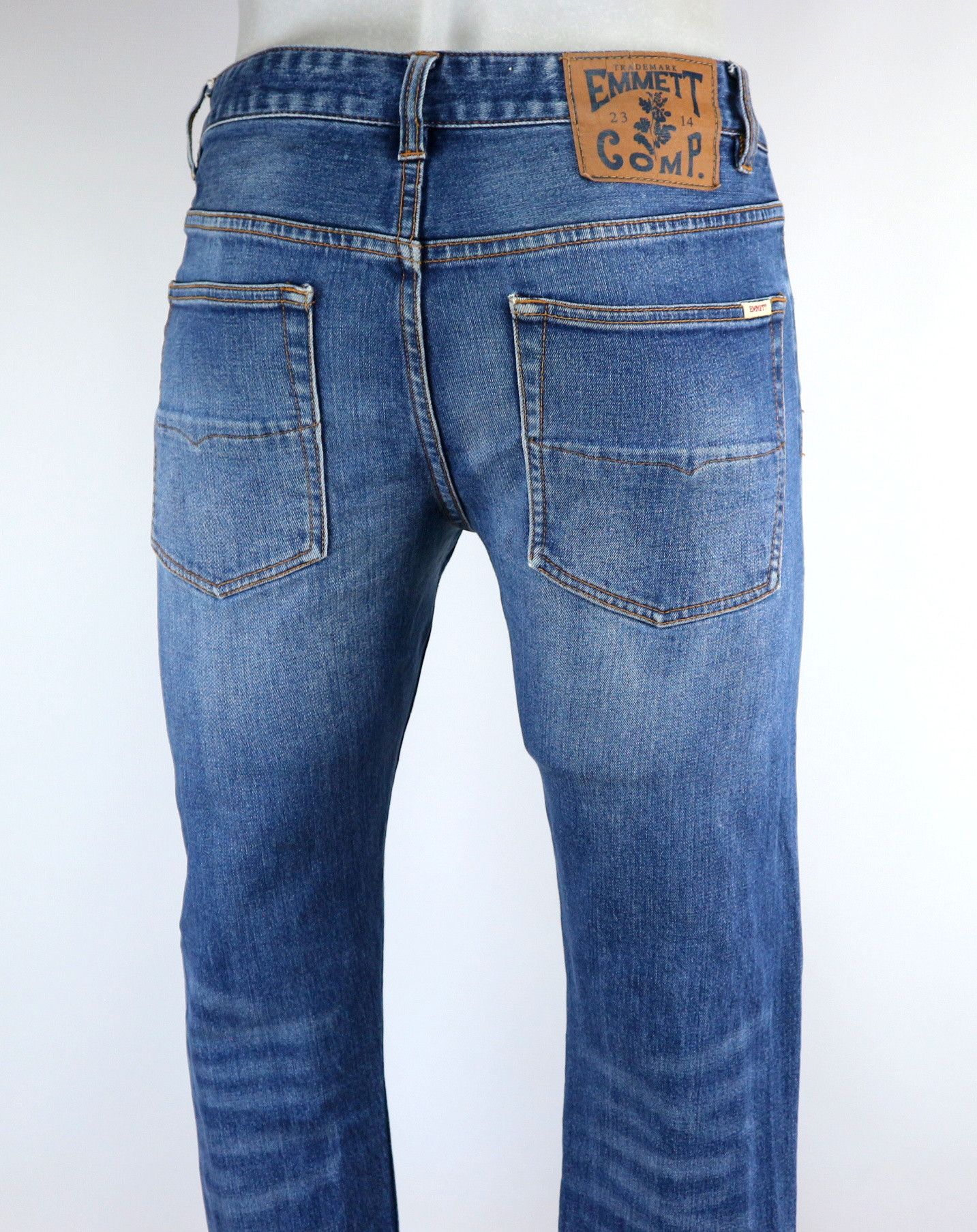Emmett Emmett Joe Selvedge Denim Jeans W31 L32 Size US 31 - 5 Thumbnail