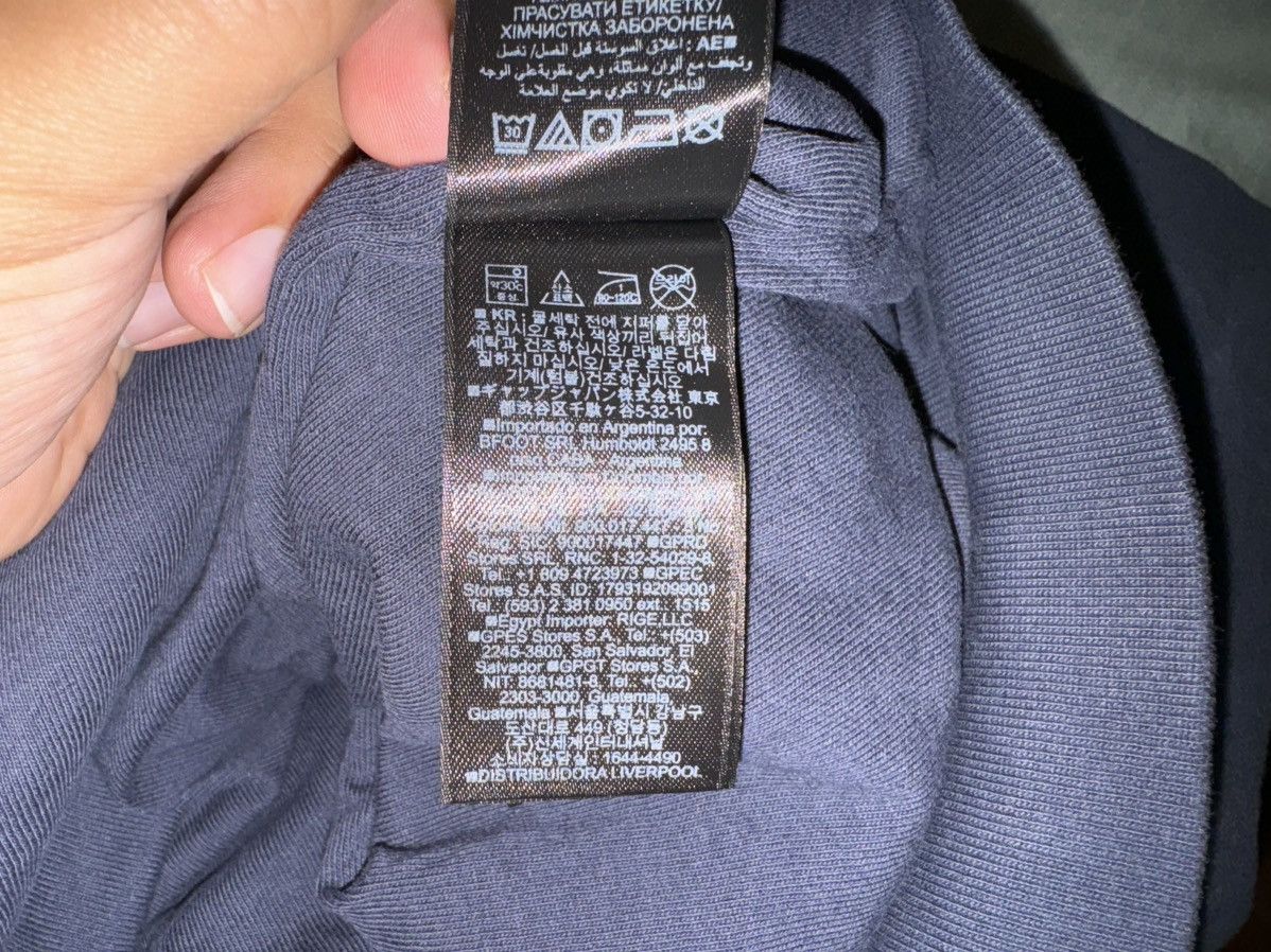 Balenciaga × Gap × Kanye West Yeezy Gap Zip Up Hoodie Navy Size Medium Size US M / EU 48-50 / 2 - 16 Thumbnail