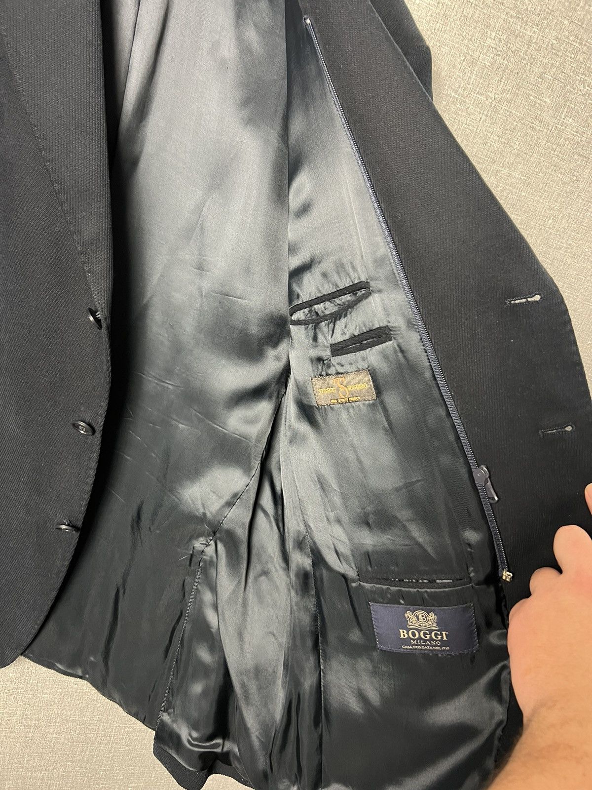 Boggi Boggi Milano Men’s Blazer Jacket Size 56 Size 44R - 10 Thumbnail