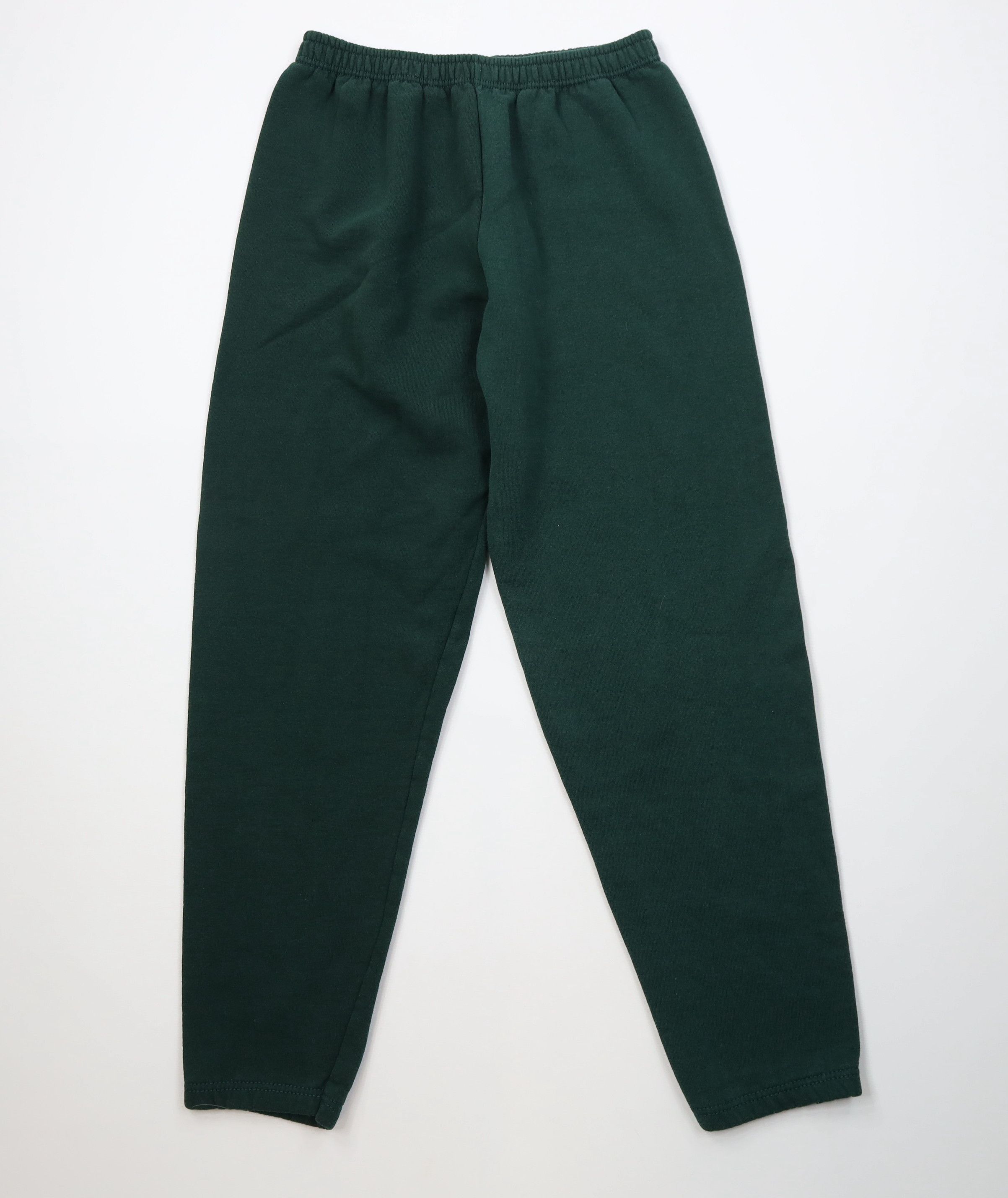 Vintage Vintage 90s Streetwear Blank Sweatpants Joggers Pants Green Size 28" / US 6 / IT 42 - 1 Thumbnail
