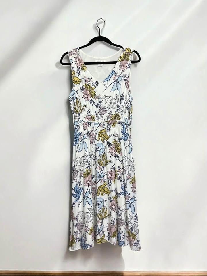 Designer Floral Print Sleeveless Dress by Rachel Zoe Size M / US 6-8 / IT 42-44 - 1 Thumbnail