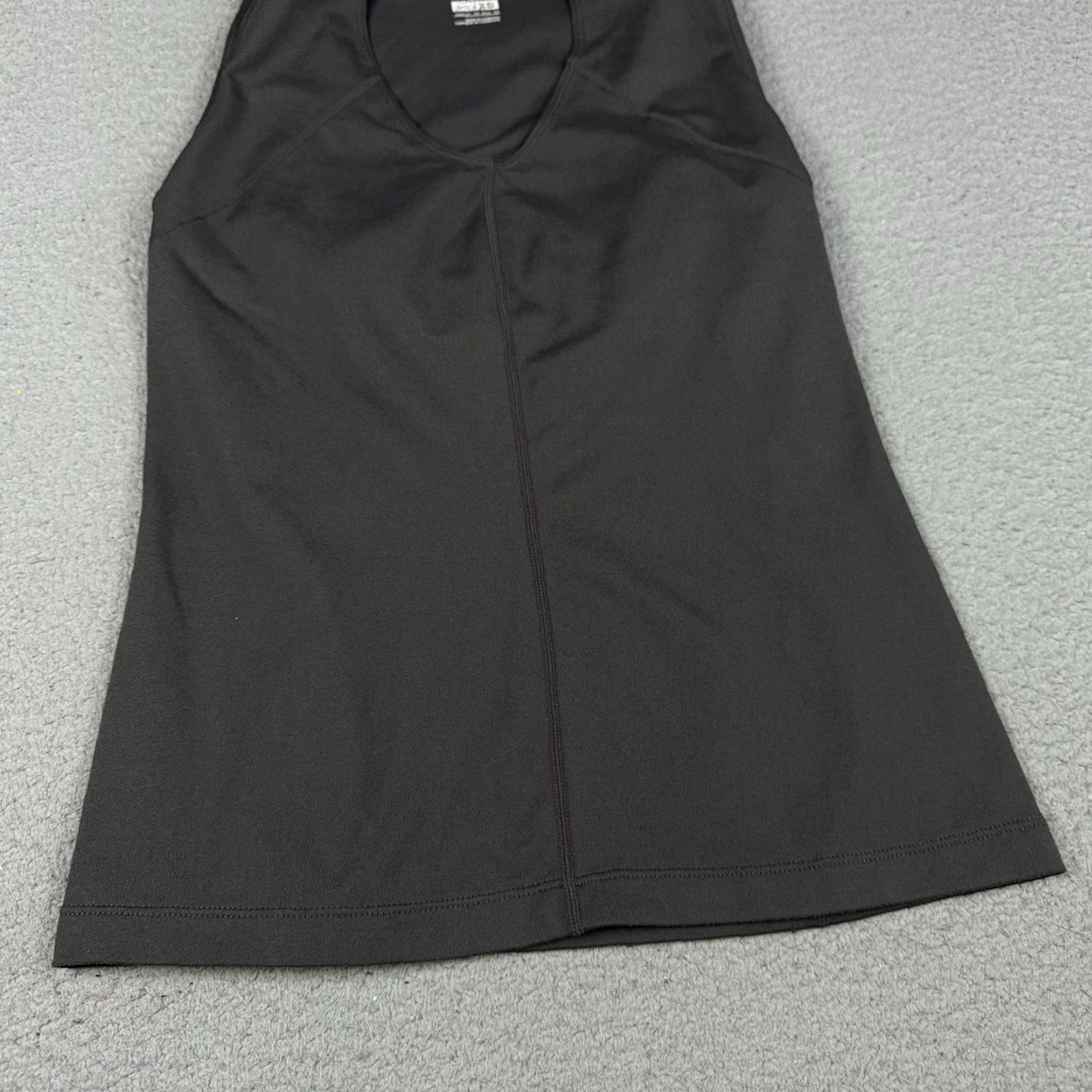 Nike Nike Athletic Top Womens XS Gray 1/4 Zip Sleeveless Fit Dry Shirt Workout Sports Size XS / US 0-2 / IT 36-38 - 5 Thumbnail