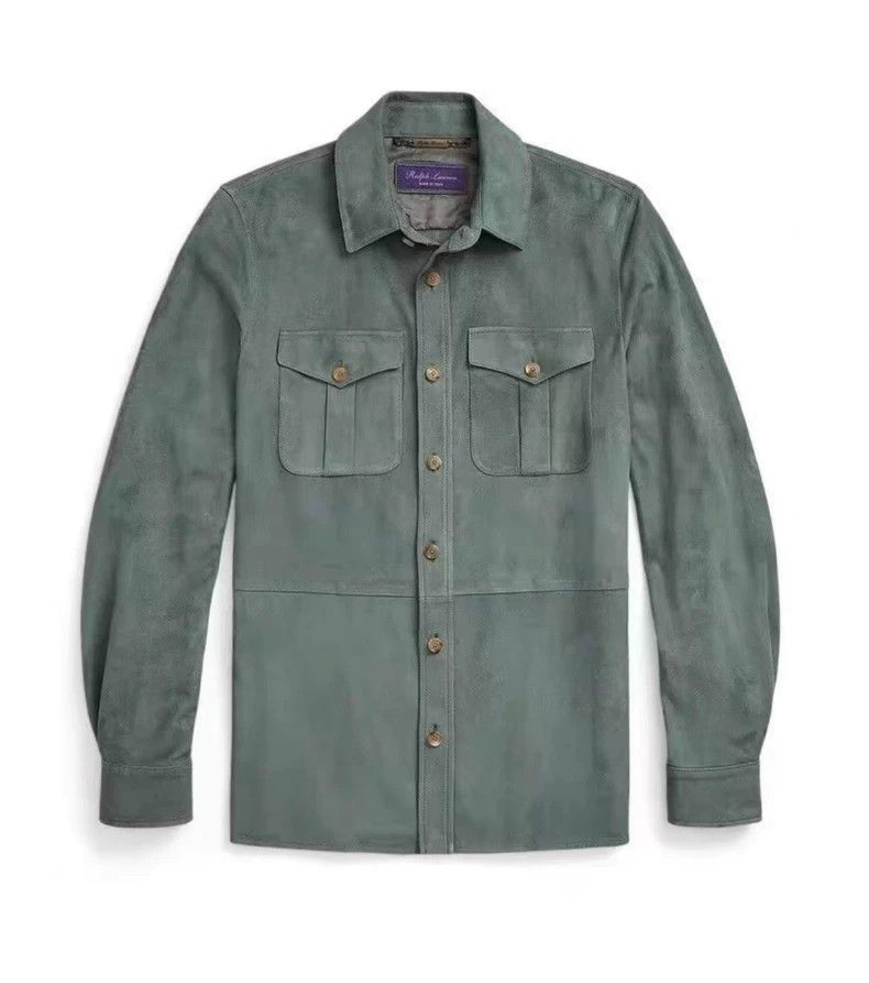RRL Ralph Lauren RRL Ralph Lauren Purple label Italian cashmere face leathe Size US M / EU 48-50 / 2 - 5 Thumbnail