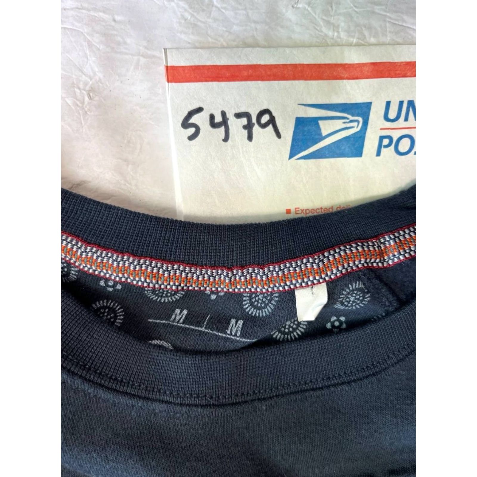 Vintage Berkeley Pressbox Sweatshirt Long Sleeve Women M Blue Cord Pullover Activewear Size M / US 6-8 / IT 42-44 - 8 Thumbnail