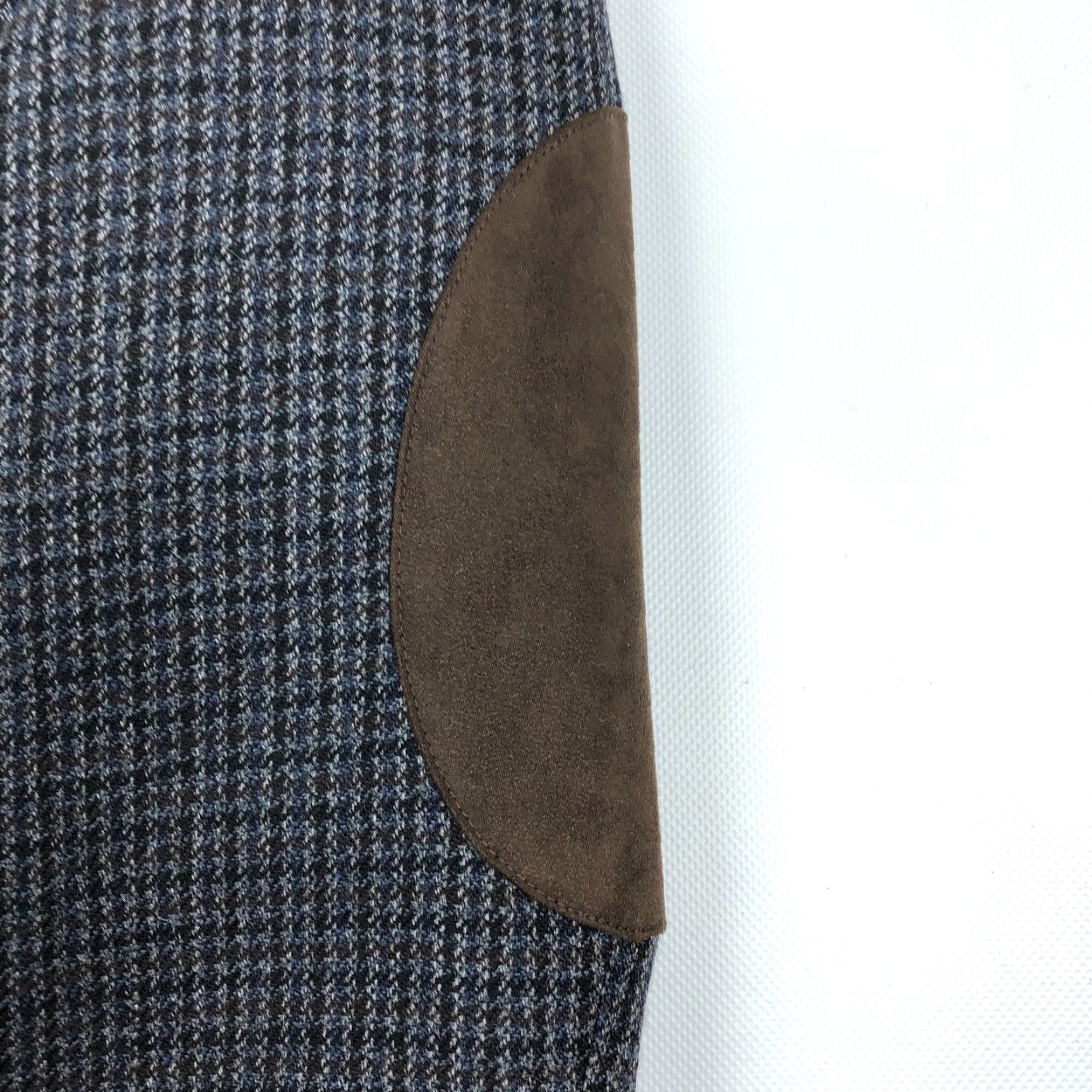 Ralph Lauren Ralph Lauren Blazer Wool Houndstooth 42R Men Blue Notch Lapel 2-Button Single-Breasted Sport Coat Jacket Size 42R - 3 Thumbnail