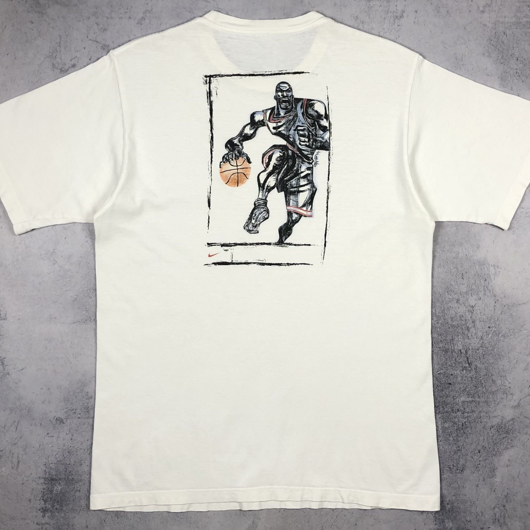 Nike 90s Nike NBA Graphic Jordan Rare Tee Size US L / EU 52-54 / 3 - 1 Thumbnail
