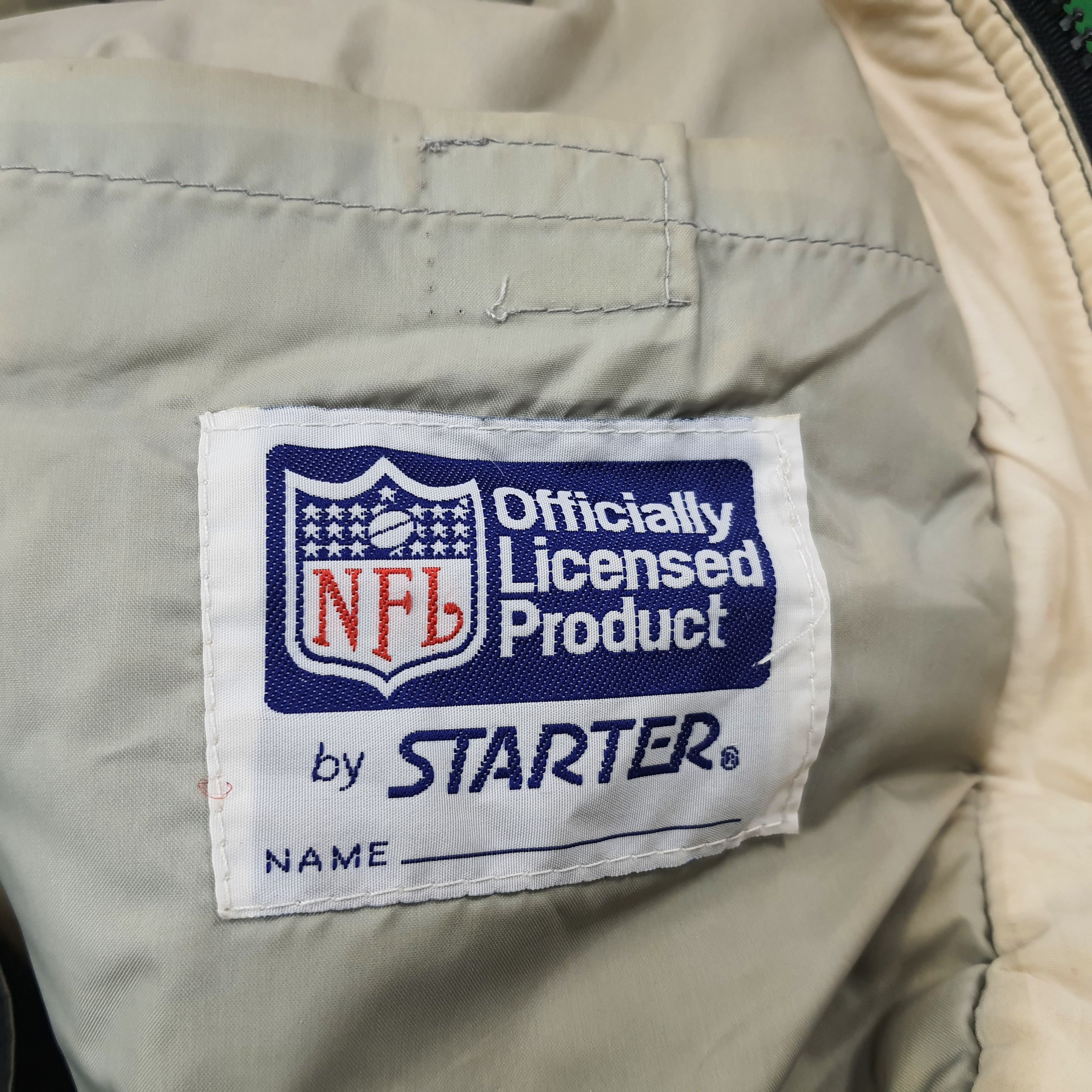 NFL × Starter × Vintage Vintage Starter NFL Raiders Sports Team Jacket C230N24 Size US XXL / EU 58 / 5 - 10 Thumbnail