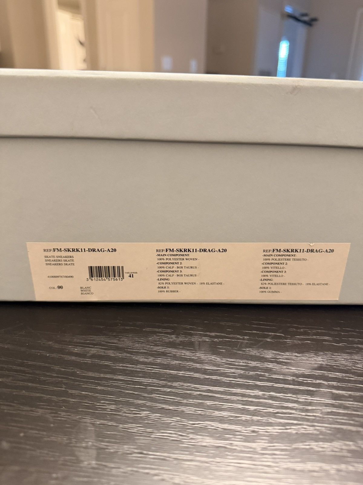 Lanvin Lanvin Leather Curb Sneakers Size US 9 / EU 42 - 7 Thumbnail
