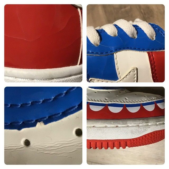 Bape × Kaws × Nigo KAWS CHOMPERS BAPE STA Patent Leather Sneakers APE NIGO Size US 9.5 / EU 42-43 - 9 Thumbnail