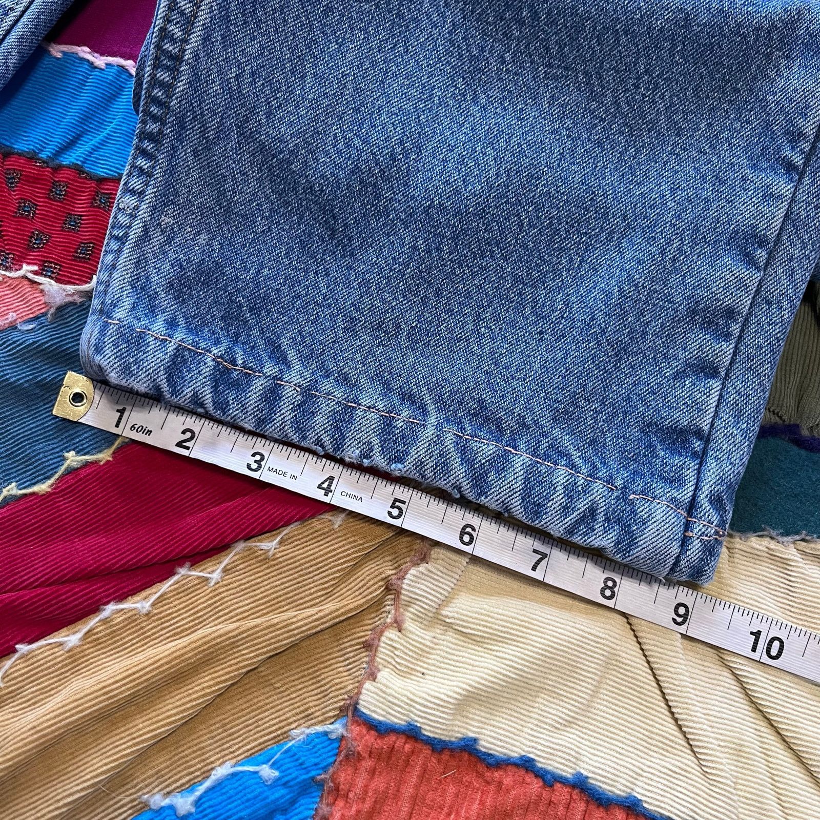 Carhartt Carhartt Detroit Style Blanket Lined Blue Jeans 38Wx30L Size US 38 / EU 54 - 8 Thumbnail