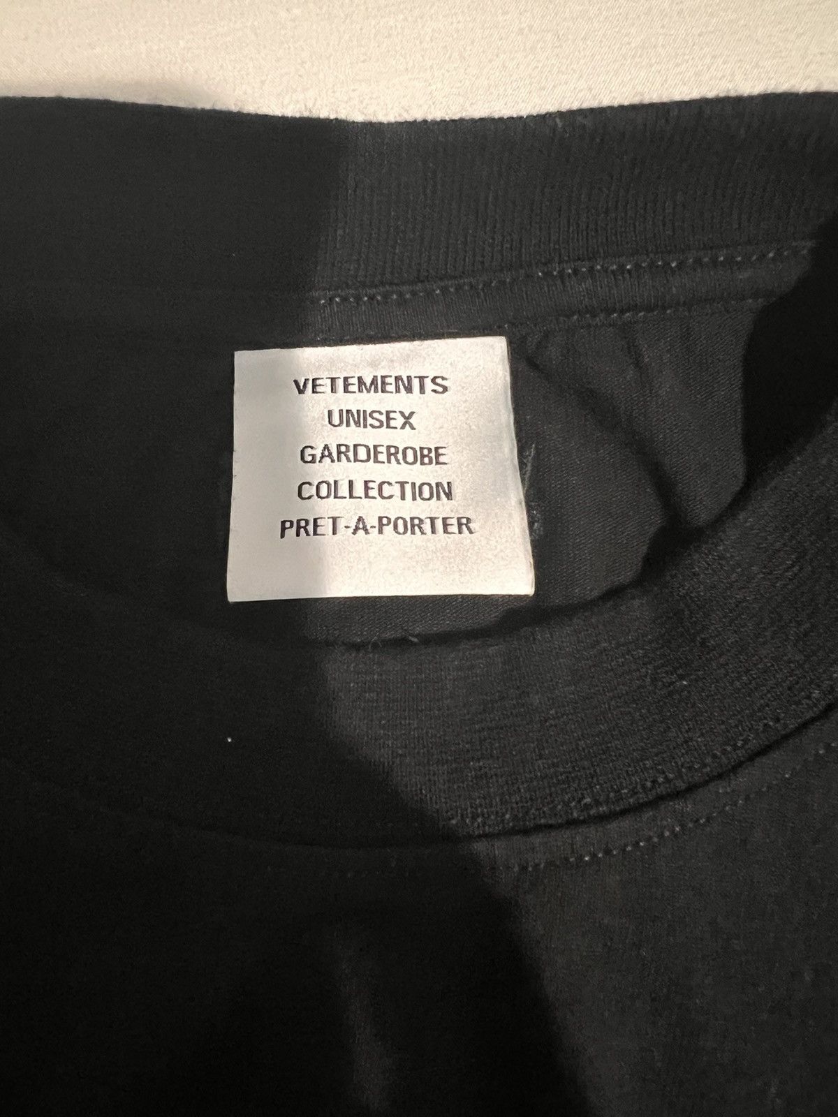 Balenciaga × Vetements Vetements “Keeping up with the gvasalias” tee Size US XS / EU 42 / 0 - 4 Thumbnail