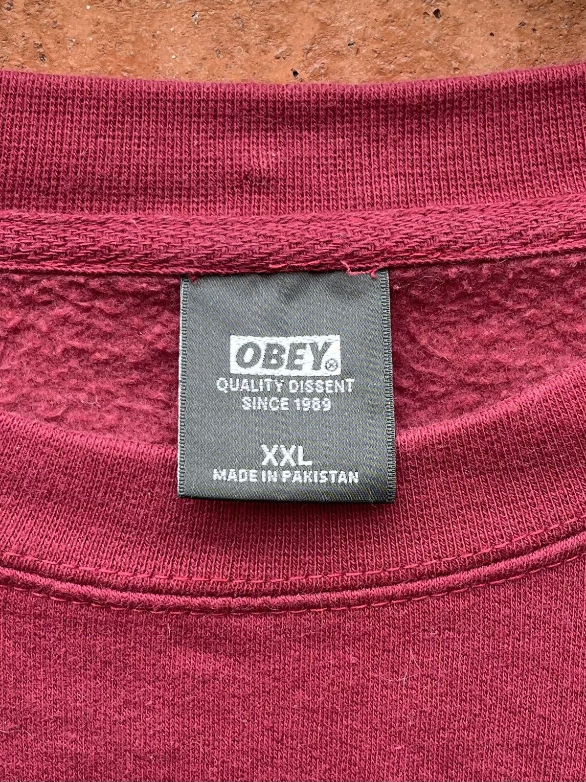 Obey Y2k Obey Clothing Propaganda Graphic Crewneck Sweatshirt Size US XXL / EU 58 / 5 - 2 Thumbnail