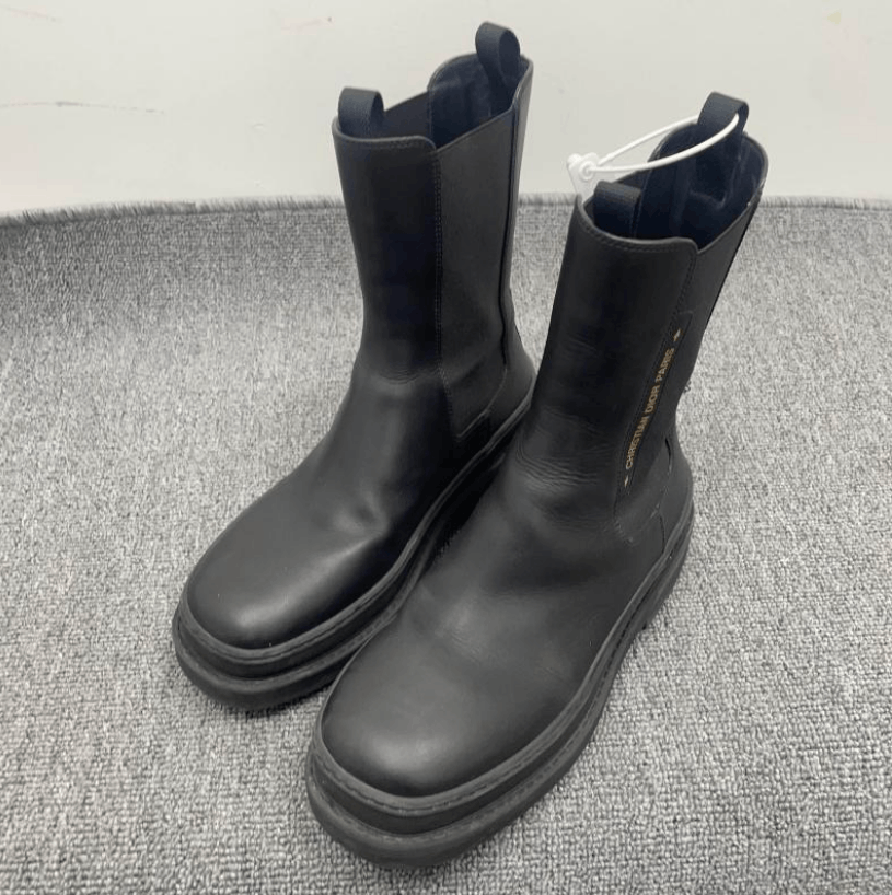 Dior Dior Calfskin Leather Ankle Boots Size US 8 / IT 38 - 1 Thumbnail