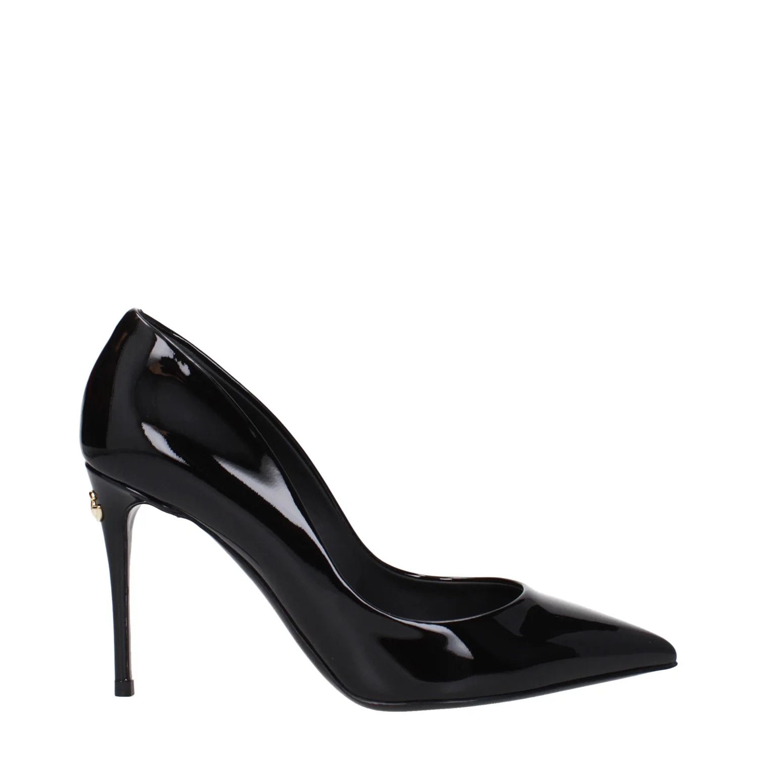 Dolce & Gabbana ob1o1e1124 Patent Leather Pumps in Black Size US 7.5 / IT 37.5 - 1 Thumbnail