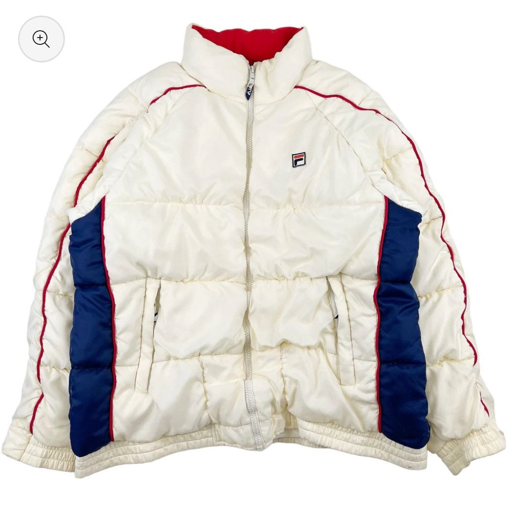 image of Fila Jacket in White, Men's (Size 2XL)