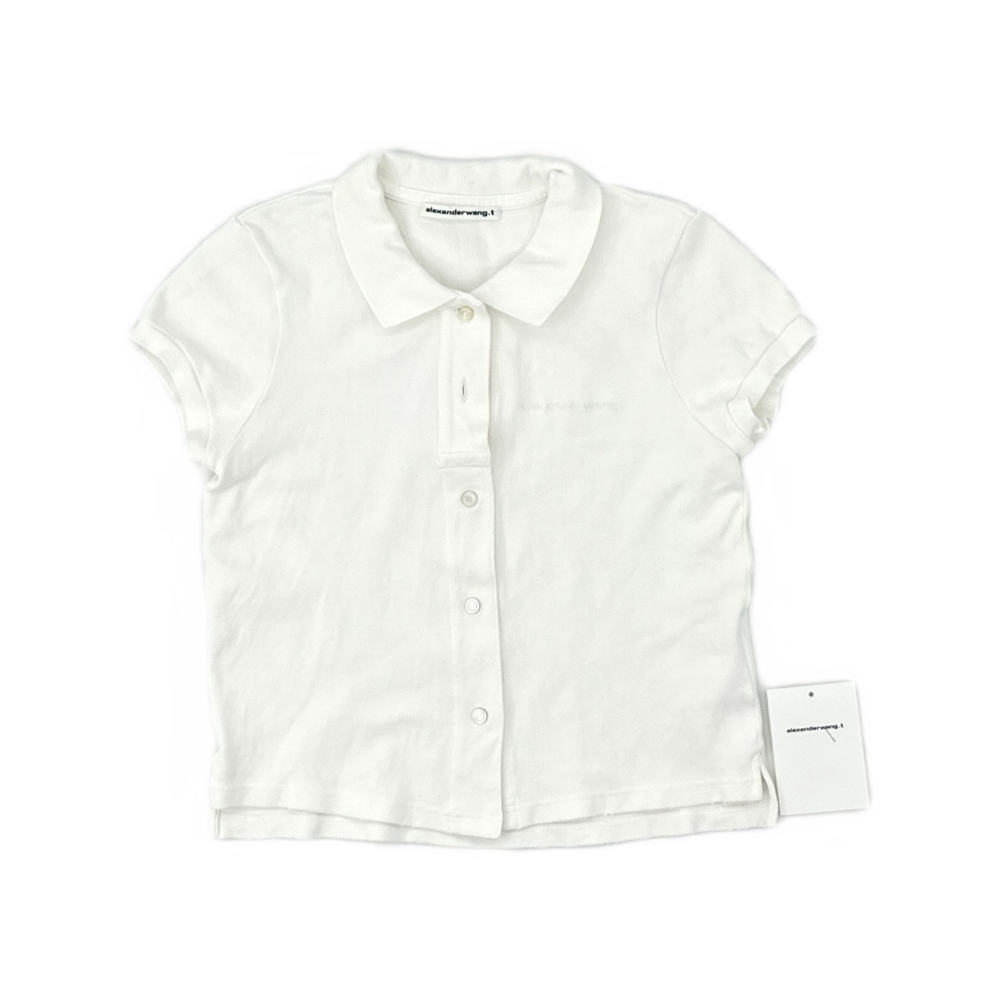 Alexander Wang Alexander Wang Deconstructed Polo Shirt Size M Size M / US 6-8 / IT 42-44 - 1 Thumbnail
