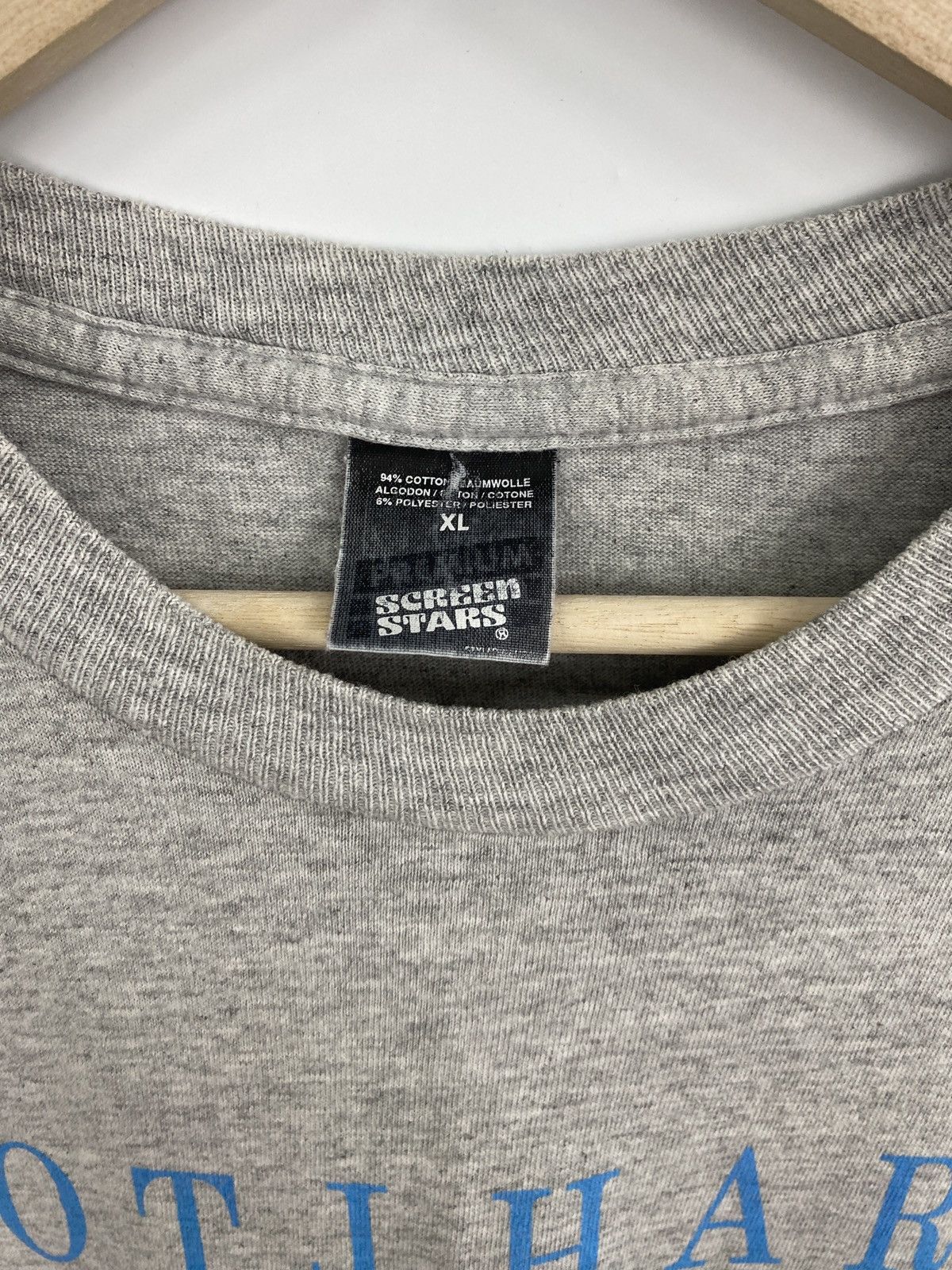 Fruit Of The Loom Vintage 1992 GOTTHARD The New Rock Mussif t-shirt Size US L / EU 52-54 / 3 - 5 Thumbnail