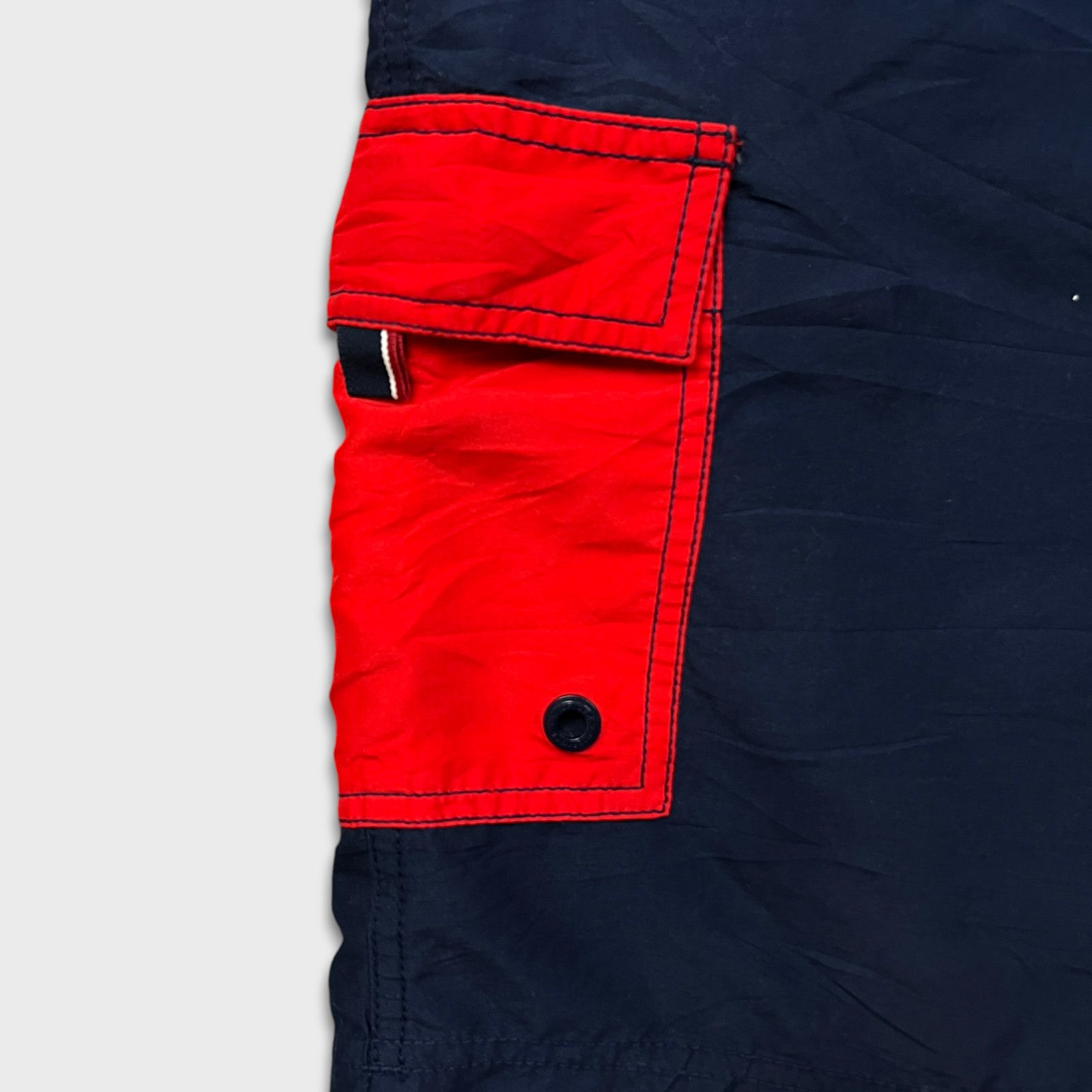 Tommy Hilfiger × Vintage Tommy Hilfiger Shorts XL Pocketed Lined Athletic Cargo Pants Size US 34 / EU 50 - 3 Thumbnail