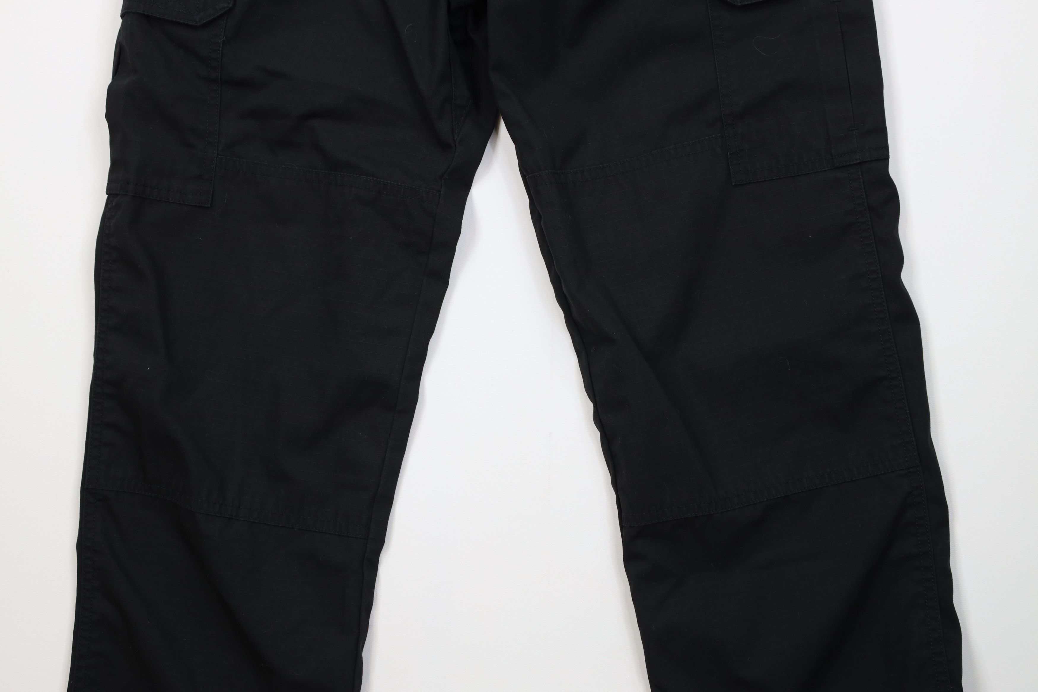 Vintage 5.11 Tactical Series Pro Double Knee Cargo Pants Black Size US 32 / EU 48 - 3 Thumbnail