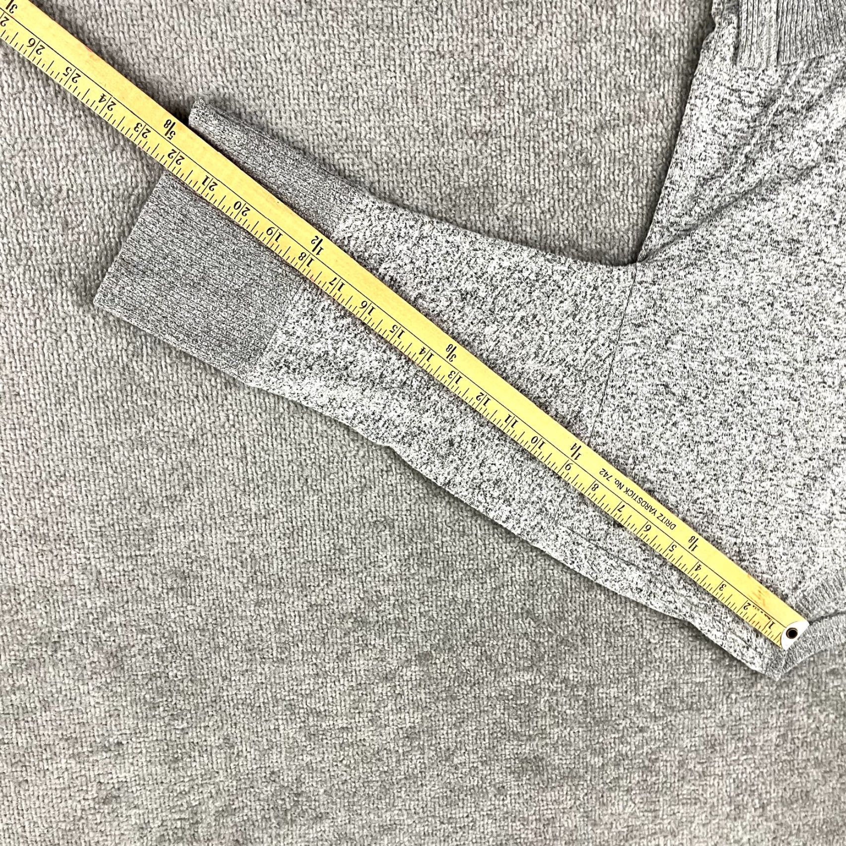 Habitat HABITAT Clothes To Live Sweater Womens Medium Gray Super Soft Fleece Pullover Size M / US 6-8 / IT 42-44 - 6 Thumbnail