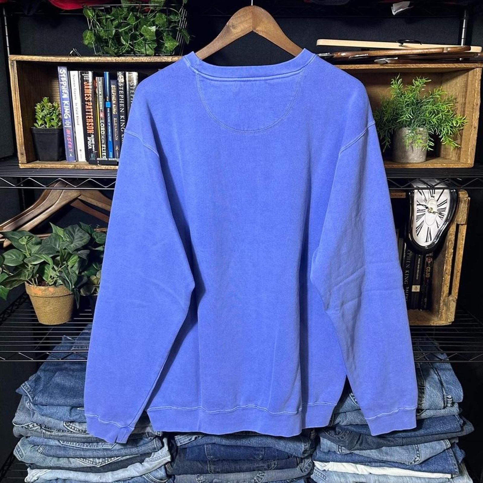 Authentic Pigment Vintage 90s Up North Minnesota Crewneck Large Sweatshirt Size US L / EU 52-54 / 3 - 2 Thumbnail