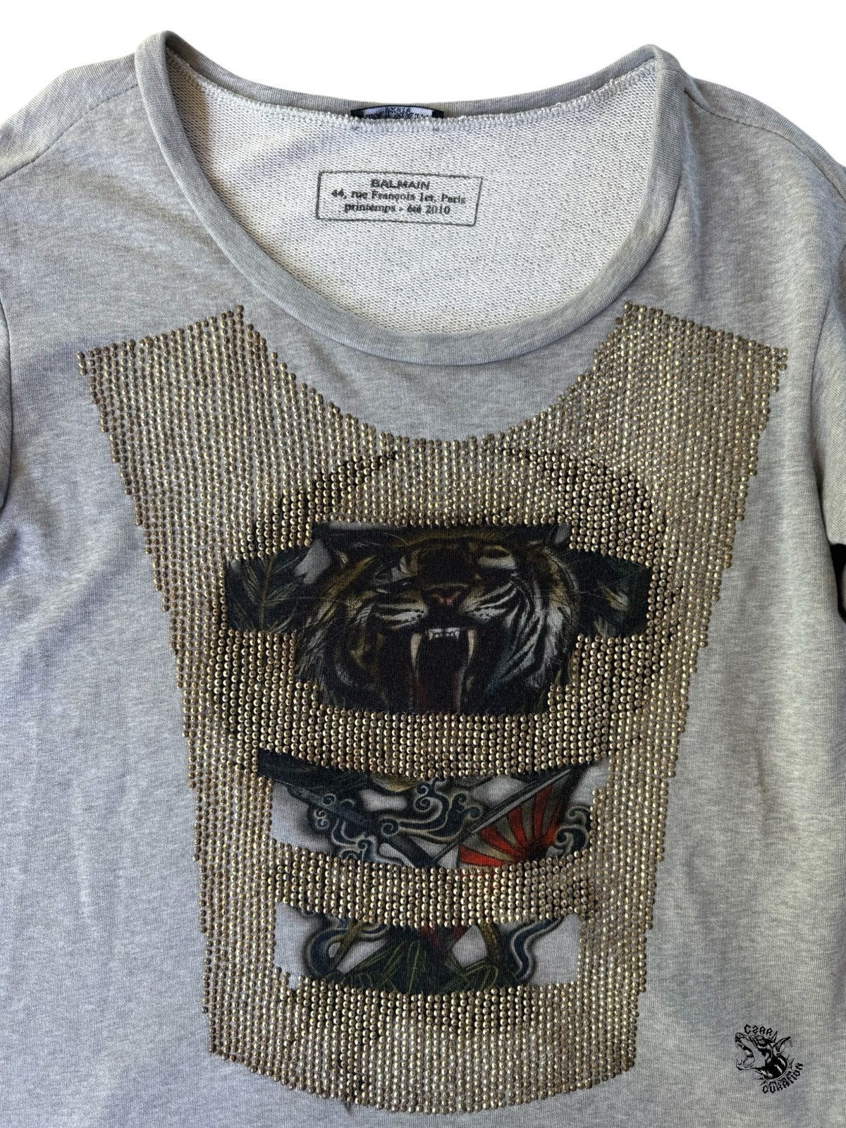 Pierre Balmain Balmain studded top Size US M / EU 48-50 / 2 - 3 Thumbnail