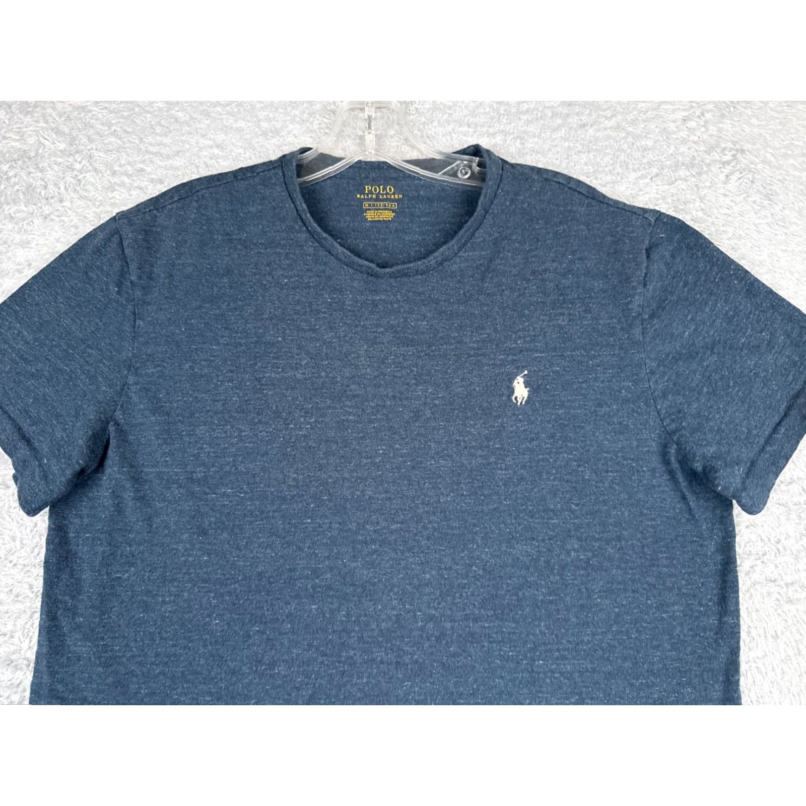 Ralph Lauren Polo Ralph Lauren Shirt Adult Medium Blue Cotton Jersey Crew Neck Short Sleeve Mens Size US M / EU 48-50 / 2 - 4 Thumbnail