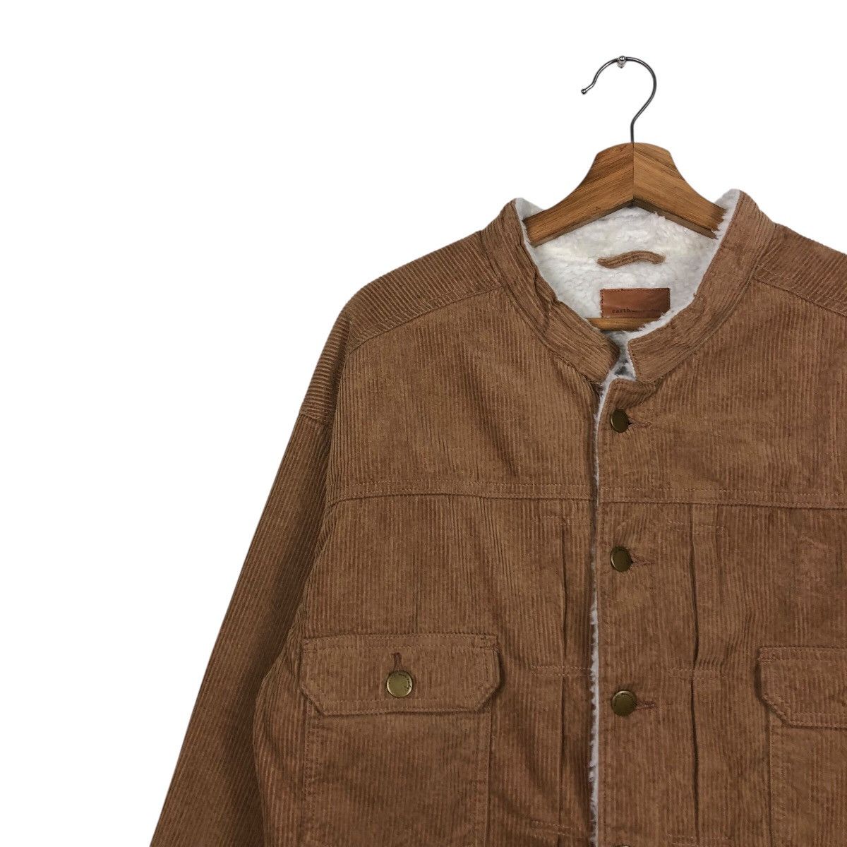 Japanese Brand 📌Vintage Cropped Biker Jacket Earth Music & Ecology Size US M / EU 48-50 / 2 - 8 Thumbnail