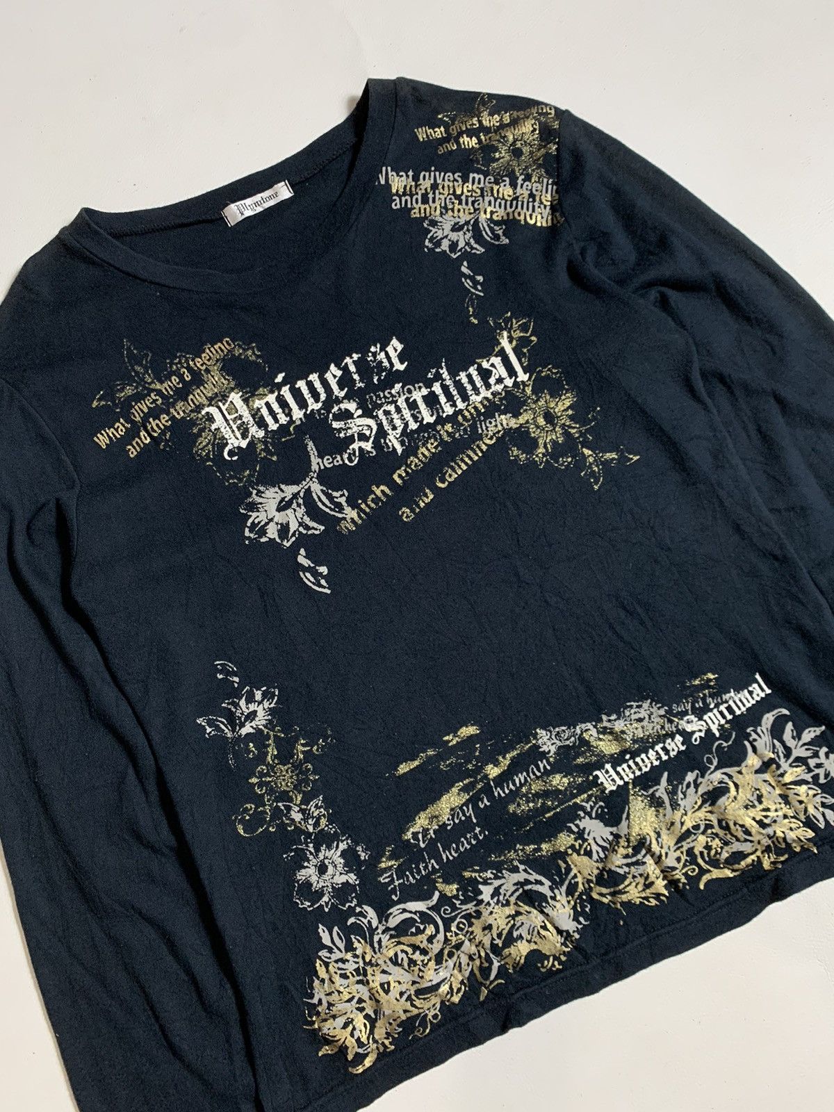 Beauty Beast × If Six Was Nine × Japanese Brand 💥BINDING OFFER💥 Japanese brand Poem Longsleeve lgb styled Size US S / EU 44-46 / 1 - 3 Thumbnail