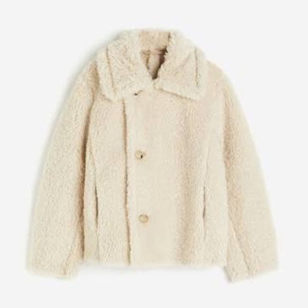 H&M NEW H&M Oversize Reversible Faux Suede and Fleece Jacket- S Size S / US 4 / IT 40 - 2 Thumbnail