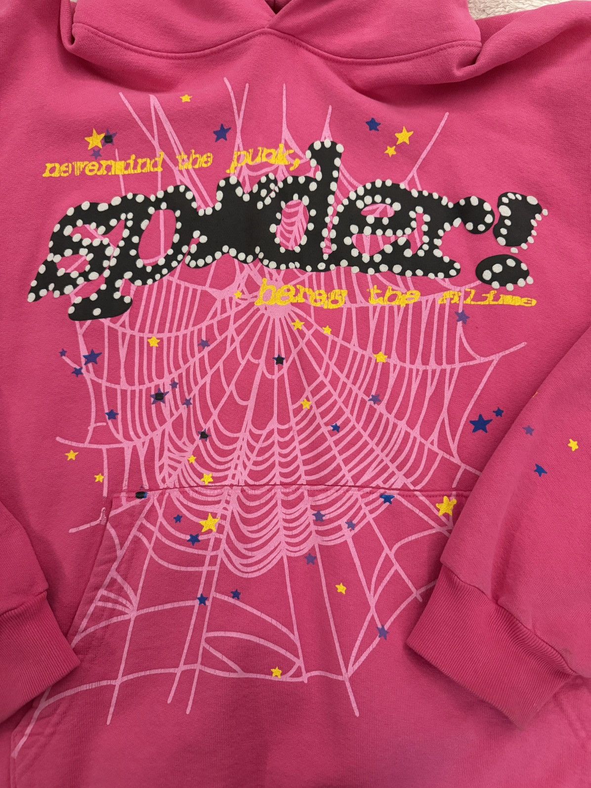 Sp5der Sp5der P*nk V2 hoodie Size US L / EU 52-54 / 3 - 1 Thumbnail