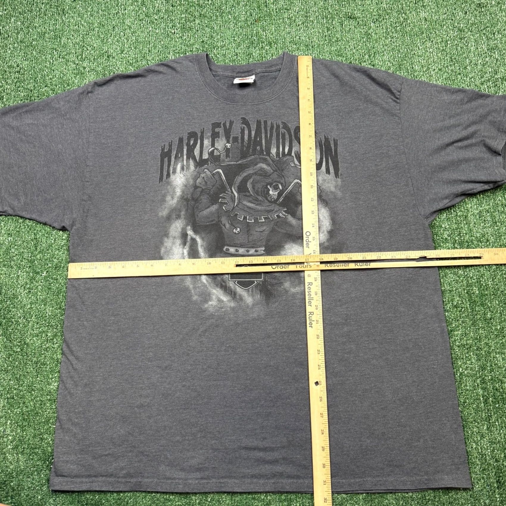 Harley Davidson Harley-Davidson T Shirt Men's 3XL Short Sleeve Graphic Tee 2012 Motorcycle Black Size US XXL / EU 58 / 5 - 3 Thumbnail