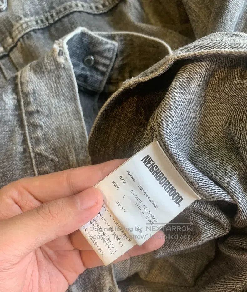 Neighborhood Neighborhood denim jacket Size US L / EU 52-54 / 3 - 6 Thumbnail