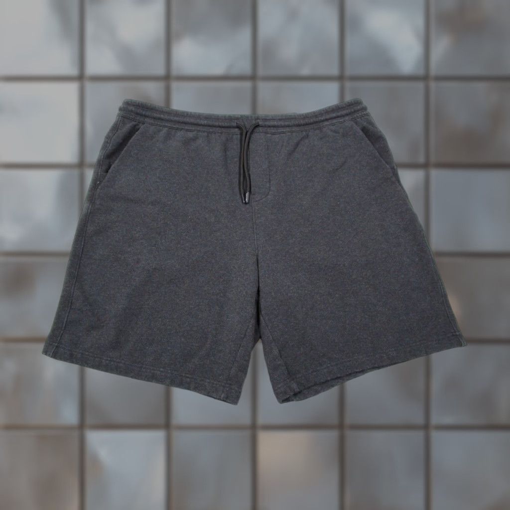 Vintage PUBLIC REC Mens Gray Fleece Shorts 44 Pima Cotton Blend Drawstring Pockets 8" Inseam Summer Beach City Travel Casual Workwear Size US 44 / EU 60 - 1 Thumbnail