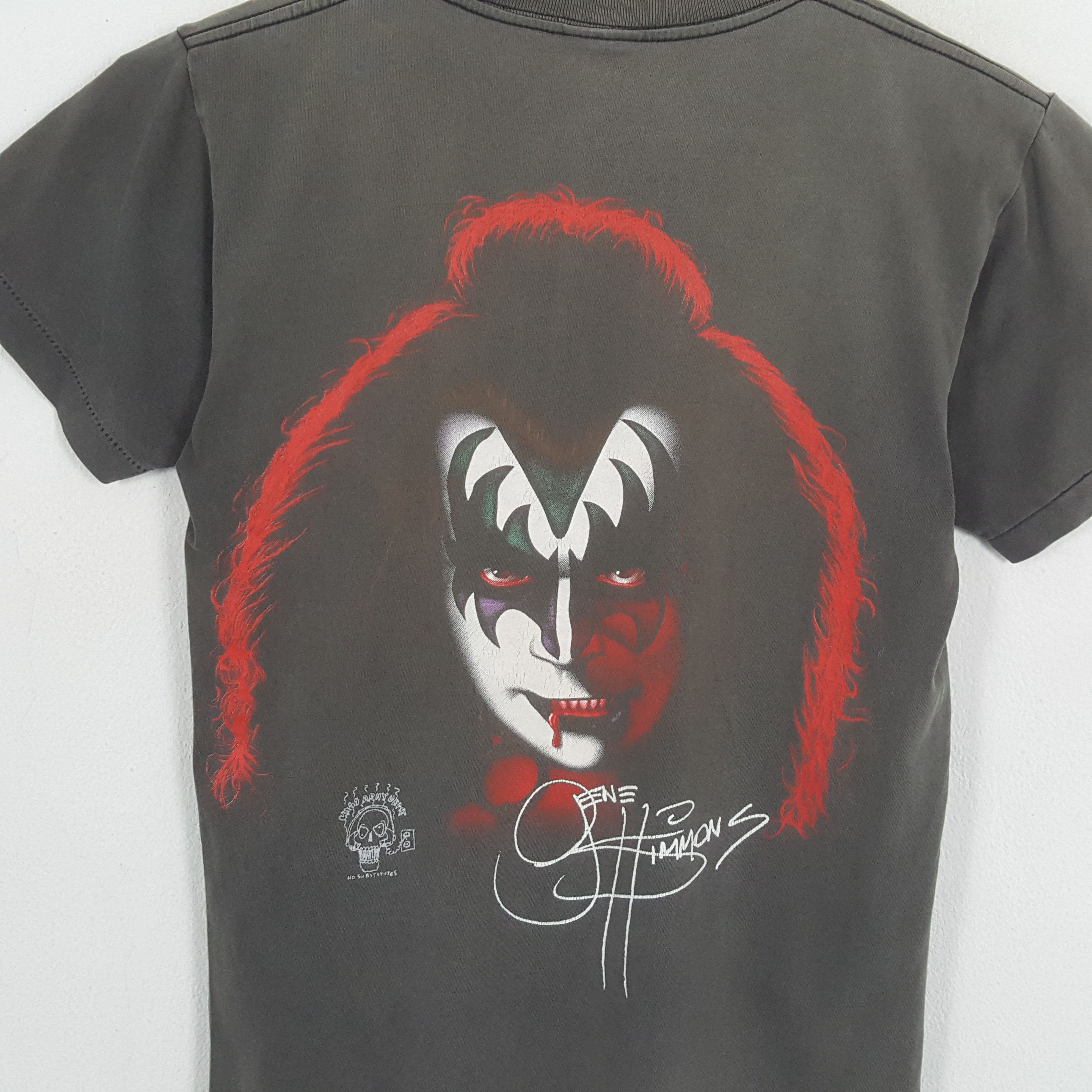 Band Tees × KISS × Vintage Vintage KISS American Heavy Metal Band T-Shirts Size US M / EU 48-50 / 2 - 4 Thumbnail
