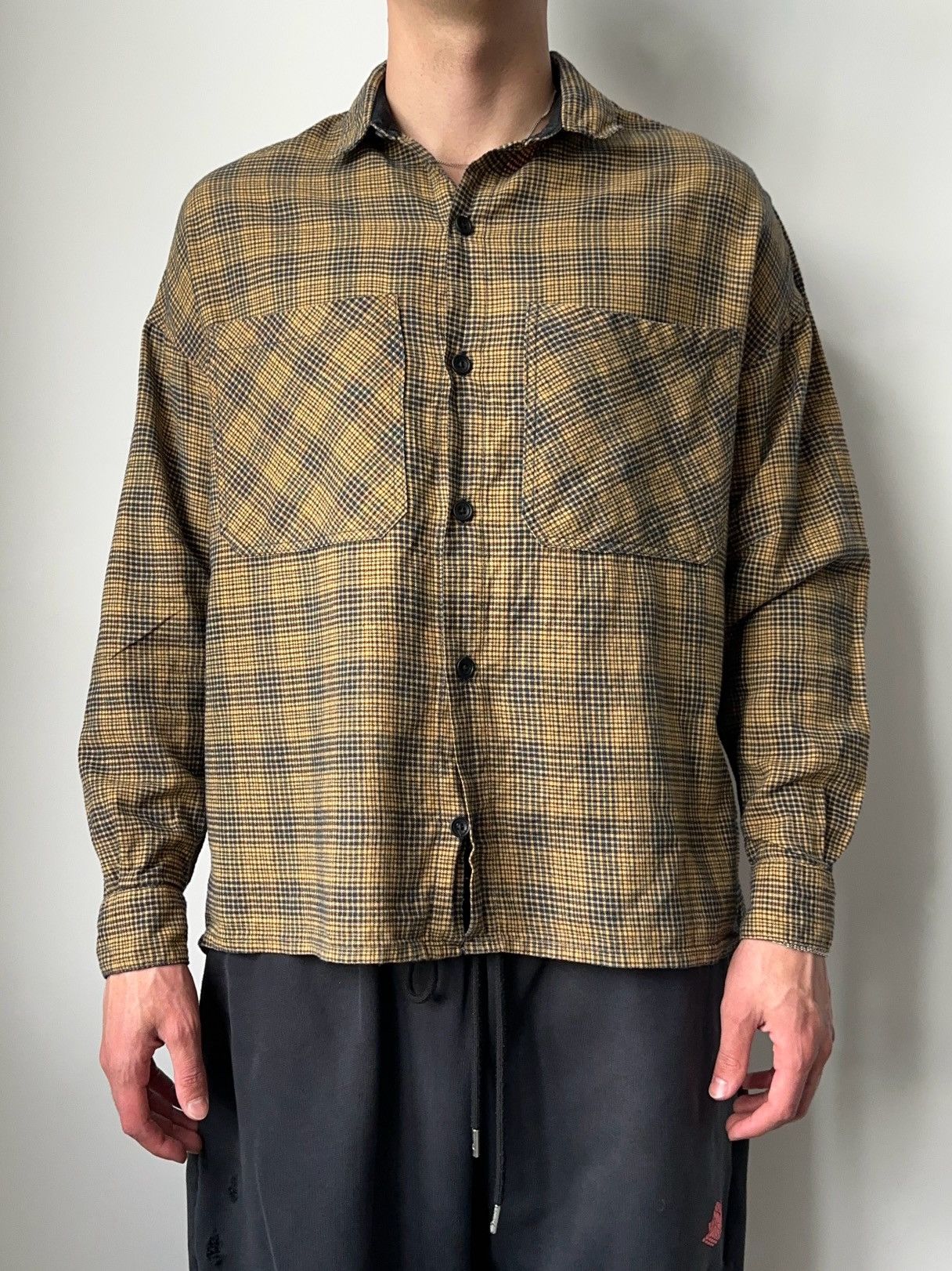 Represent Clo. Represent Flannel Checked Overshirt Button Up Shirt Size US L / EU 52-54 / 3 - 9 Thumbnail
