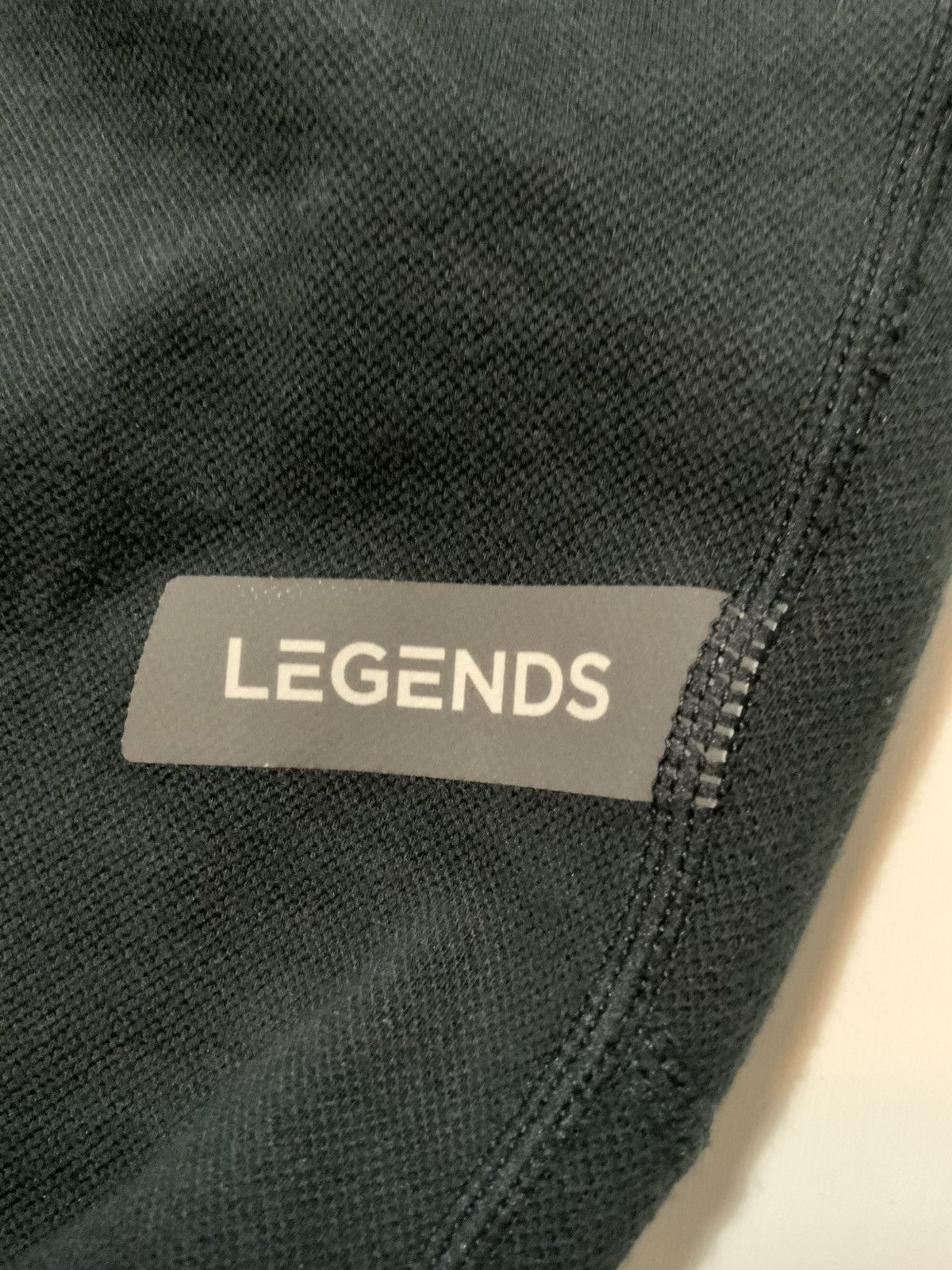 Other Legends Black Performance Tech Gym Tapered Track Pants Size US 30 / EU 46 - 7 Thumbnail