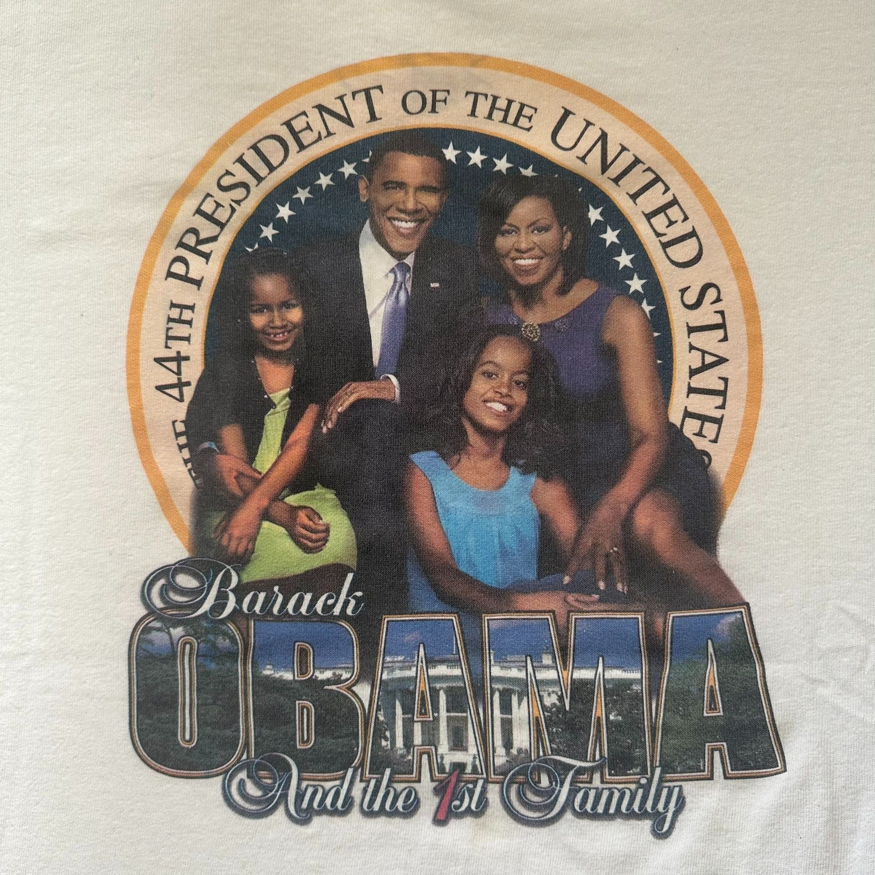 Vintage Vintage Y2K Barack Obama T-Shirt President Political USA Tee Size US M / EU 48-50 / 2 - 3 Thumbnail