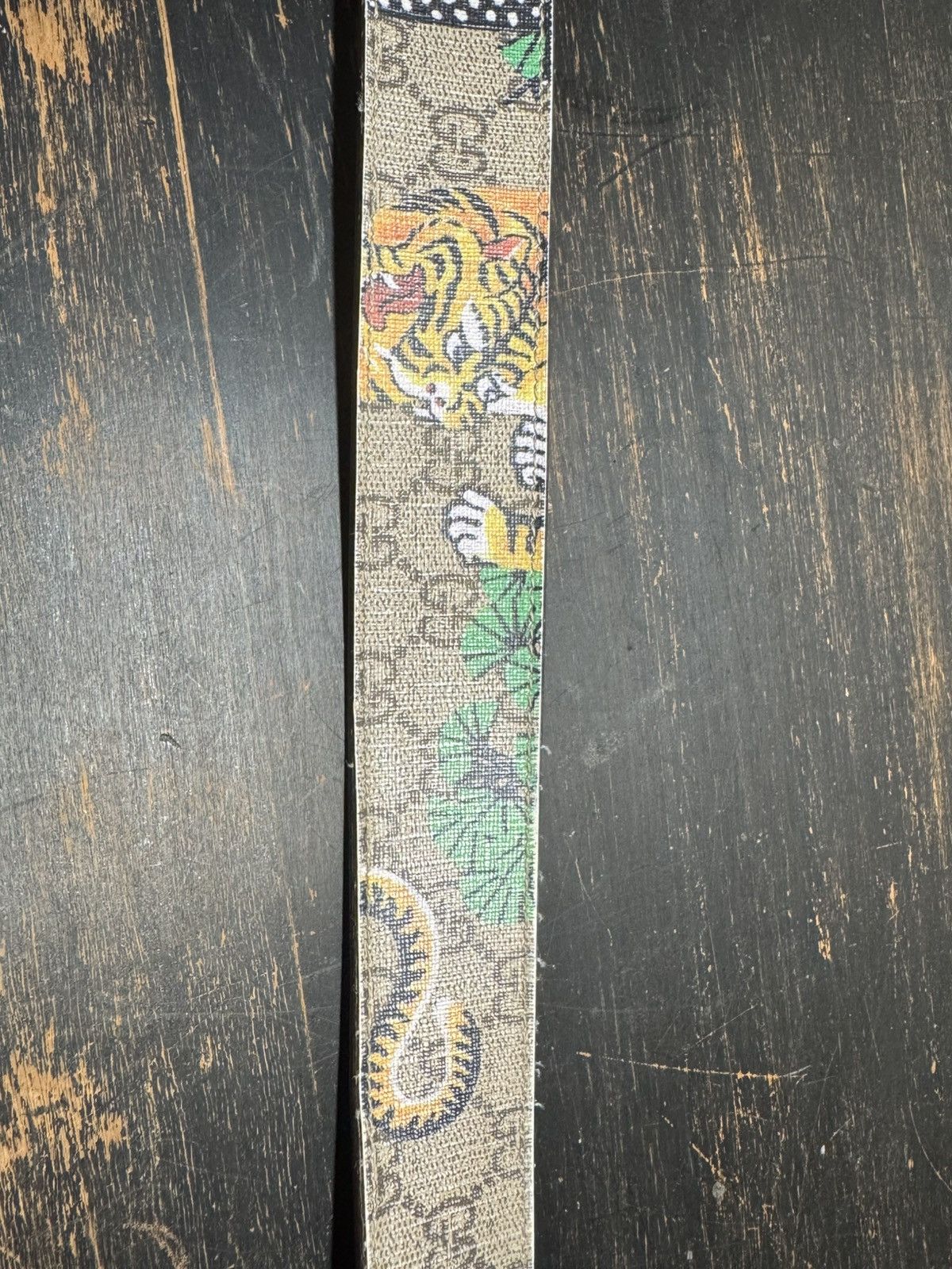 Gucci Gucci Lion GG Supreme Interlocking G Belt Buckle - Size 36 Size 36 - 5 Thumbnail
