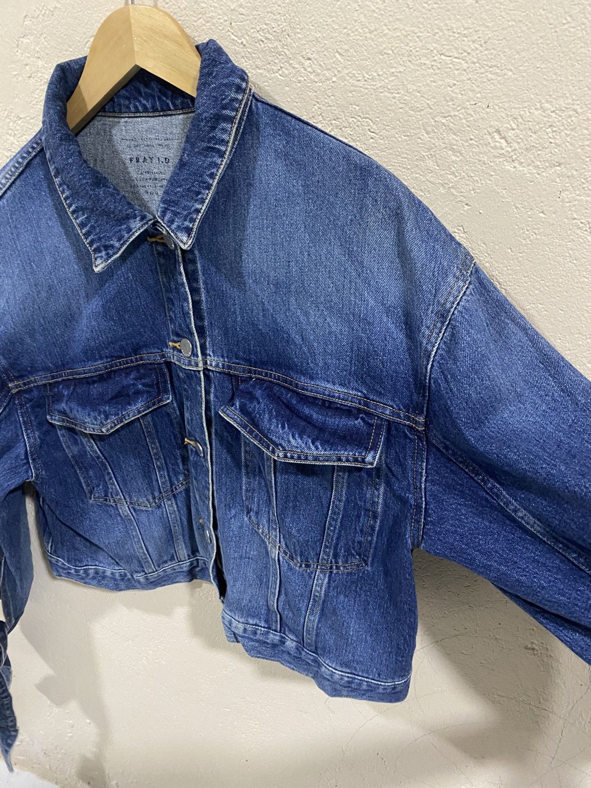 Japanese Brand Fray ID Denim Jacket Size M / US 6-8 / IT 42-44 - 4 Thumbnail