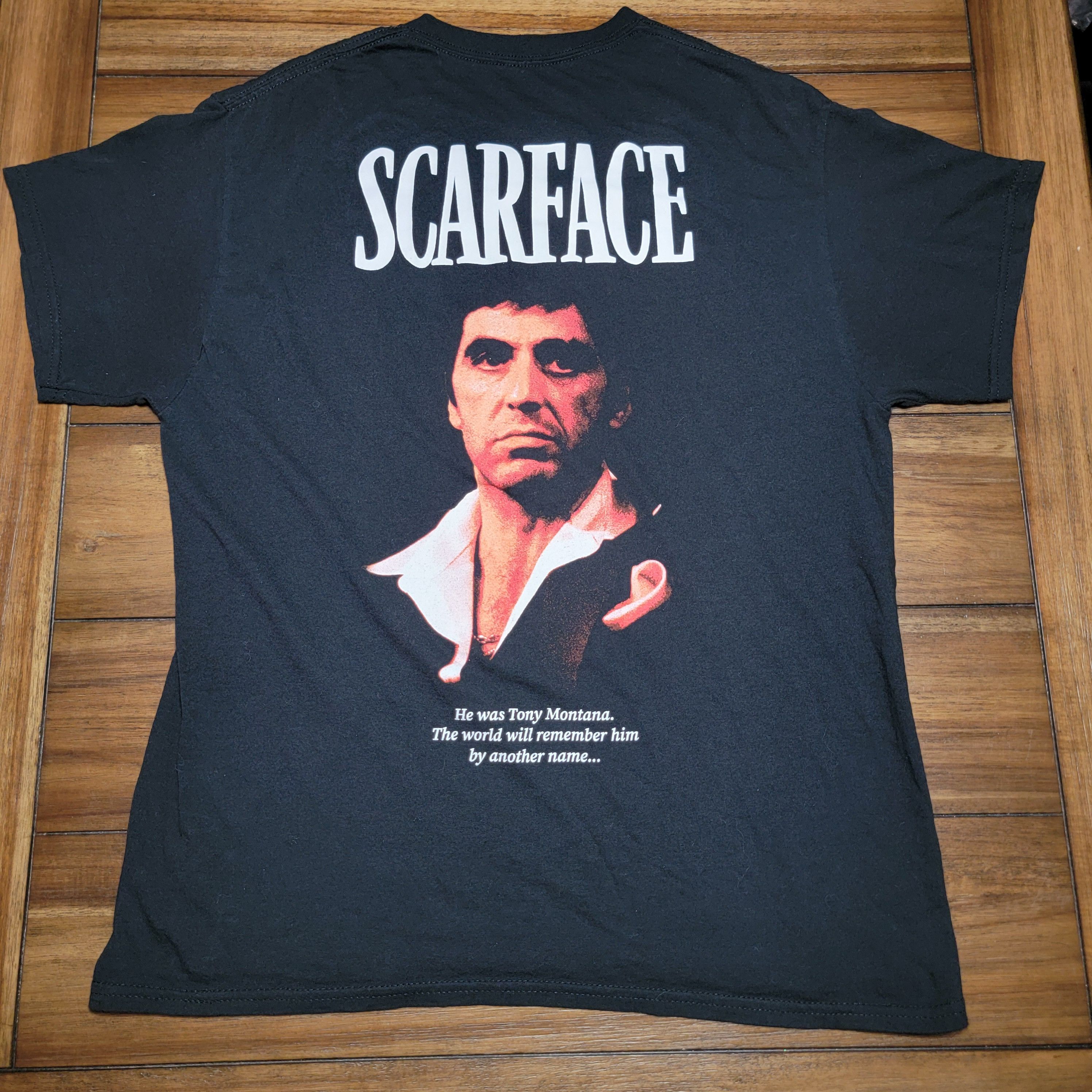 Other Scarface SS Unisex Tee ..Remember Him By Another.. - Large Size US L / EU 52-54 / 3 - 1 Thumbnail