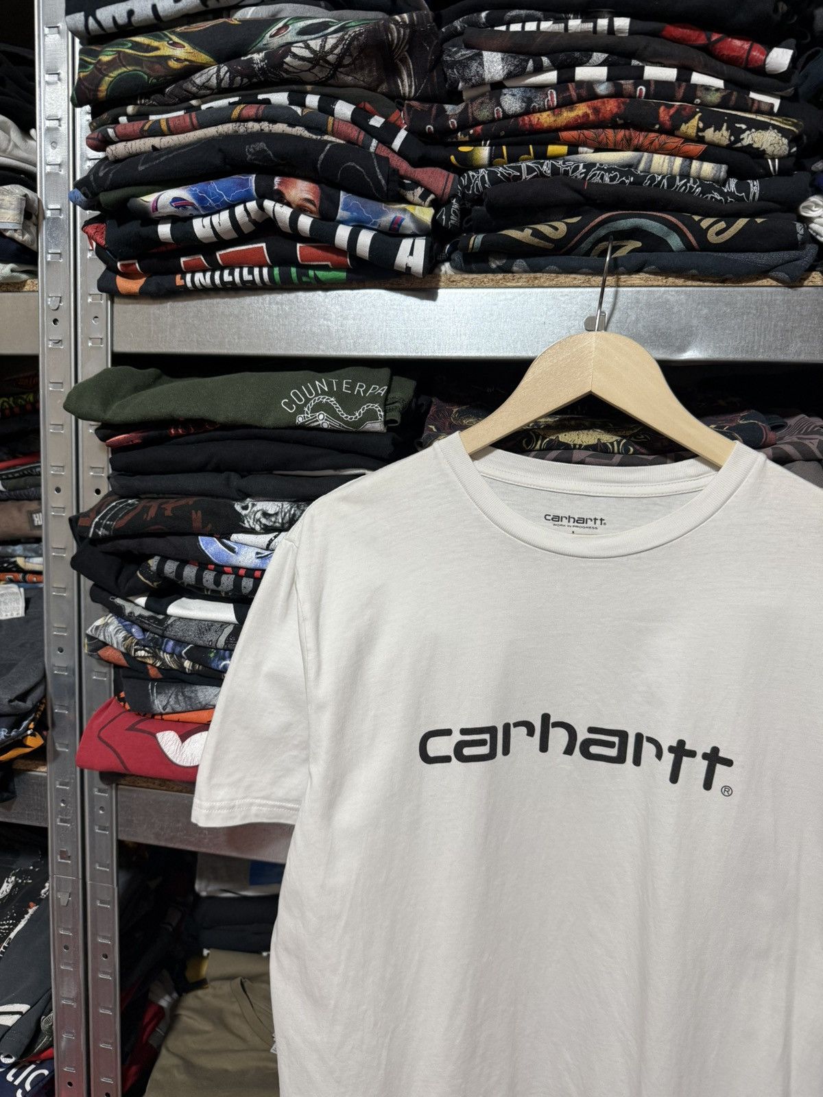 Carhartt Wip Rare Carhartt WIP Logo Outdoor T-Shirt Y2K Hype Size US XL / EU 56 / 4 - 3 Thumbnail