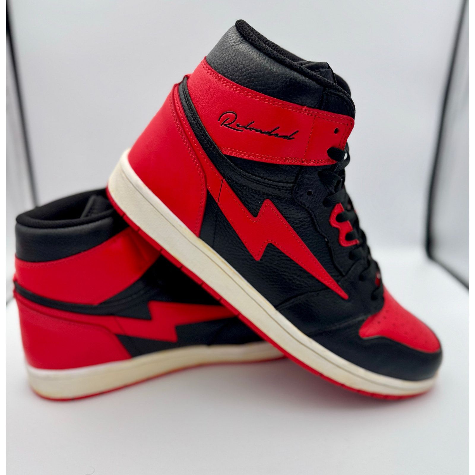& Other Stories OMI Reloaded Air Zero Red Black “Rodman” Sz15 Size US 15 / EU 48 - 4 Thumbnail