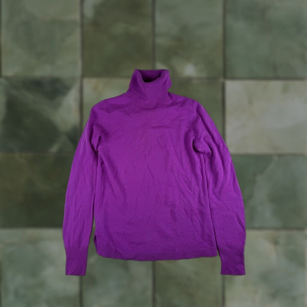 J.Crew J.CREW Sweater Womens XS Turtleneck Pullover Cashmere Purple Pullover, Cashmere, J.CREW, XS, Womens, Purple, Turtleneck, Pullover Size XS / US 0-2 / IT 36-38 - 1 Thumbnail
