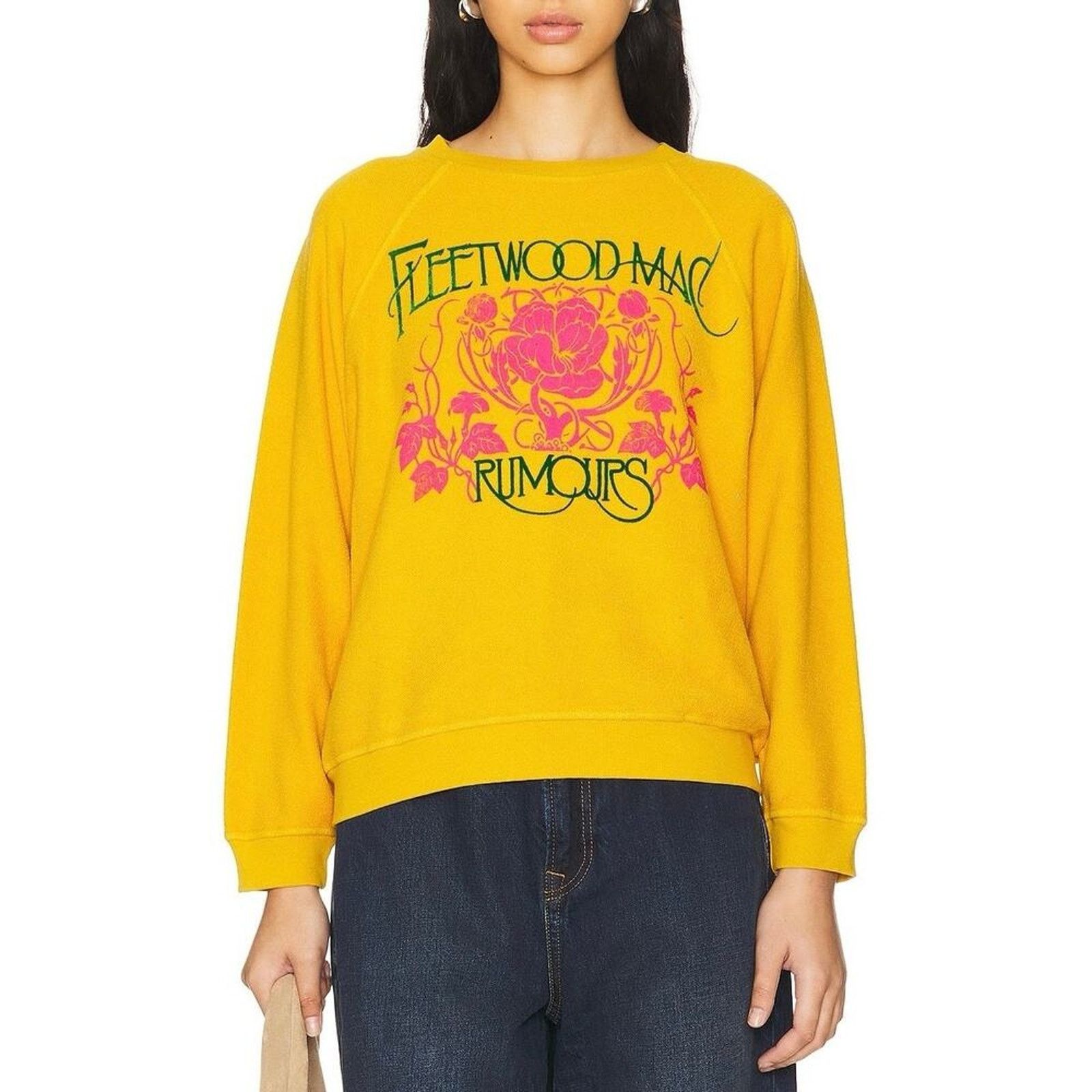 Daydreamer DAYDREAMER Fleetwood Mac Floral Reverse Sweatshirt Size M Size M / US 6-8 / IT 42-44 - 7 Thumbnail