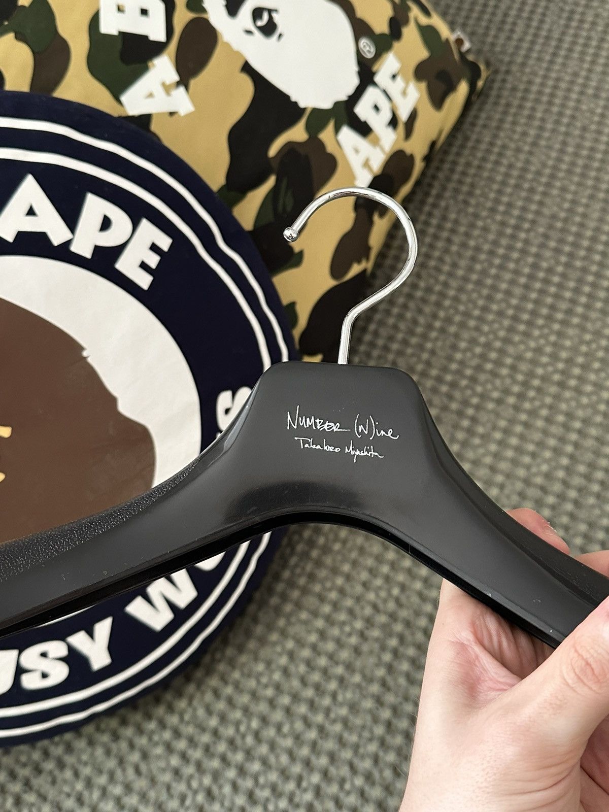Number (N)ine Number (N)ine Takahiro Miyashita Authentic Clothes Hanger Size ONE SIZE - 9 Thumbnail